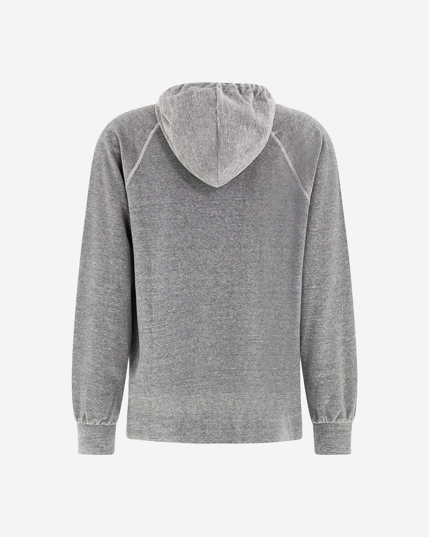 Felpa DEHA CHENILLE LUREX W - Grigio - 1 | Cisalfa Sport