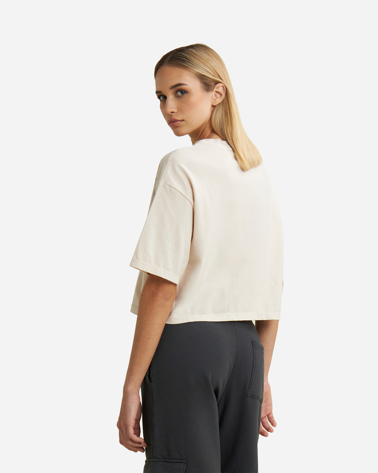 T-shirt FREDDY CROP BIG LOGO W - Bianco - 1 | Cisalfa Sport