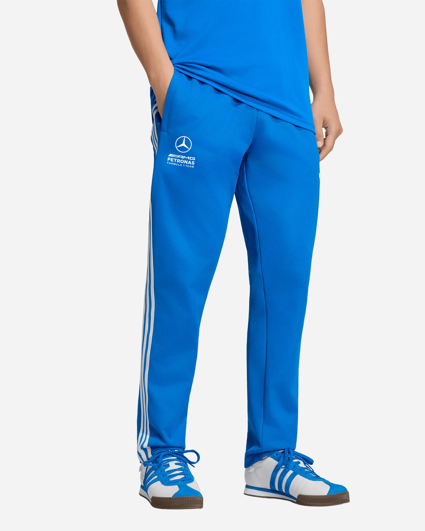 Pantalone ADIDAS ORIGINALS MERCEDES 3STRIPES M - Blu - 1 | Cisalfa Sport