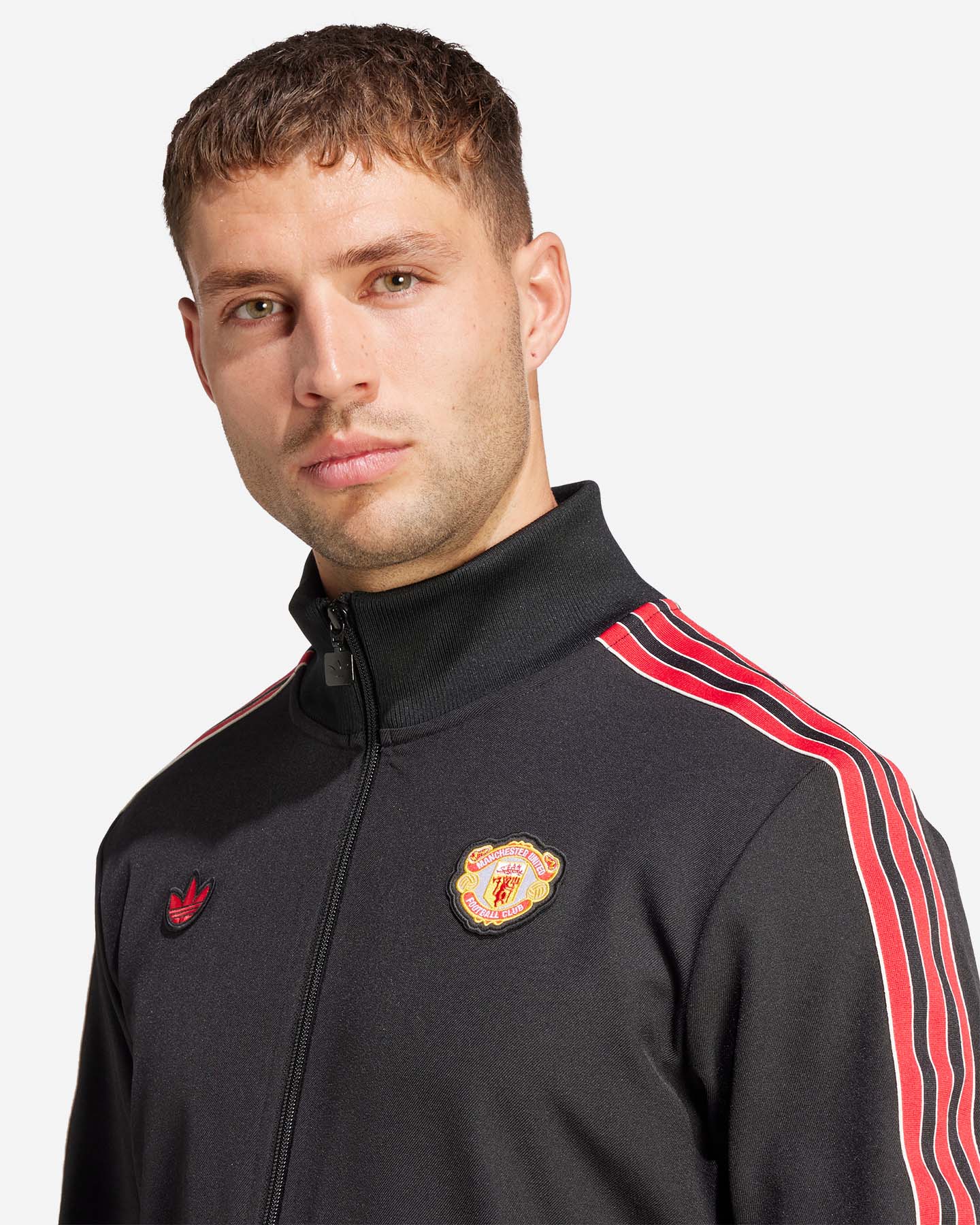 Abbigliamento calcio ufficiale ADIDAS MANCHESTER UNITED FC ICON M - Nero - 5 | Cisalfa Sport