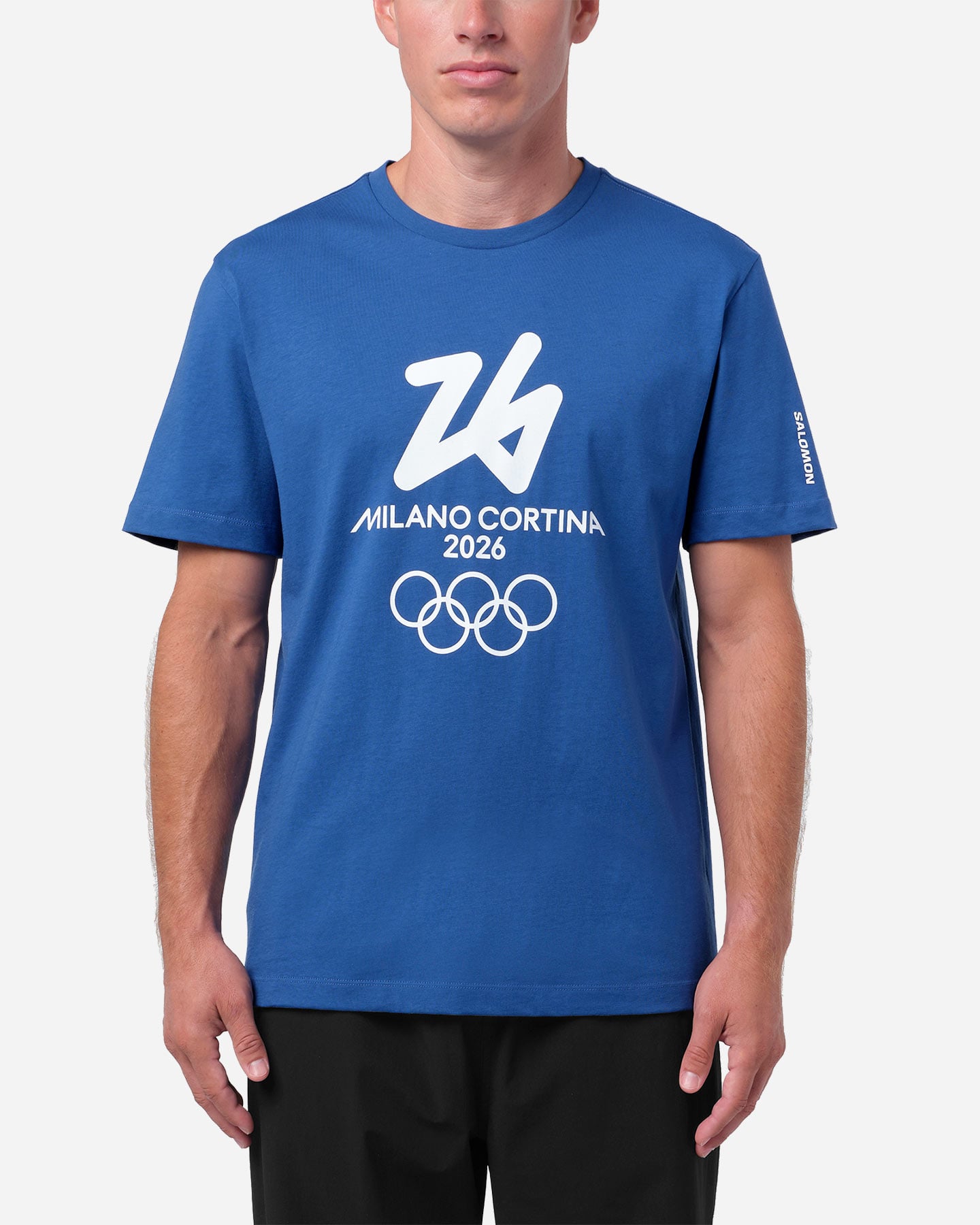 T-shirt SALOMON MILANO CORTINA 2026 OLYMPIC ICON M - Blu - 2 | Cisalfa Sport