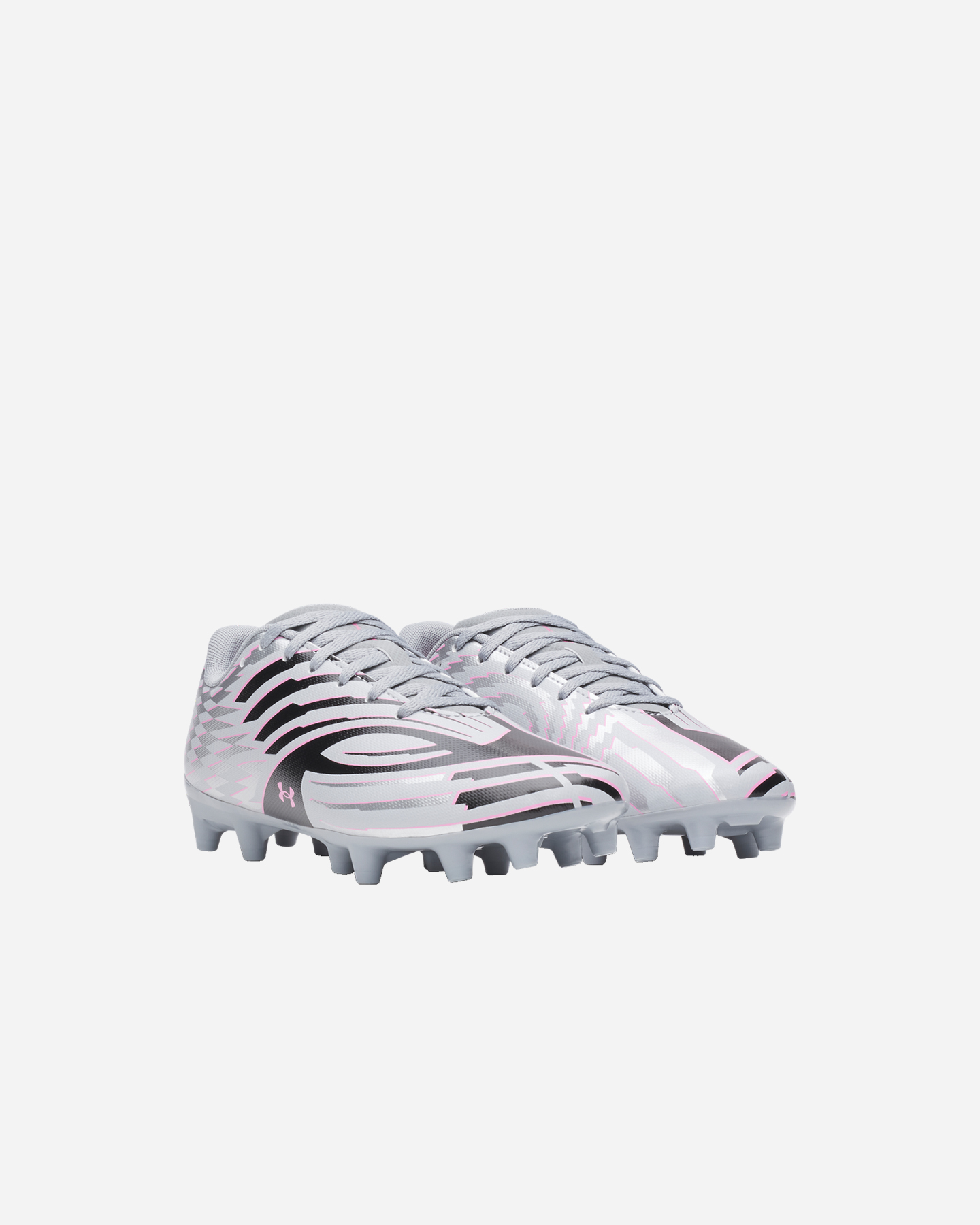 Scarpe calcio UNDER ARMOUR SHADOW CLUB 4 FG JR - Argento - 1 | Cisalfa Sport