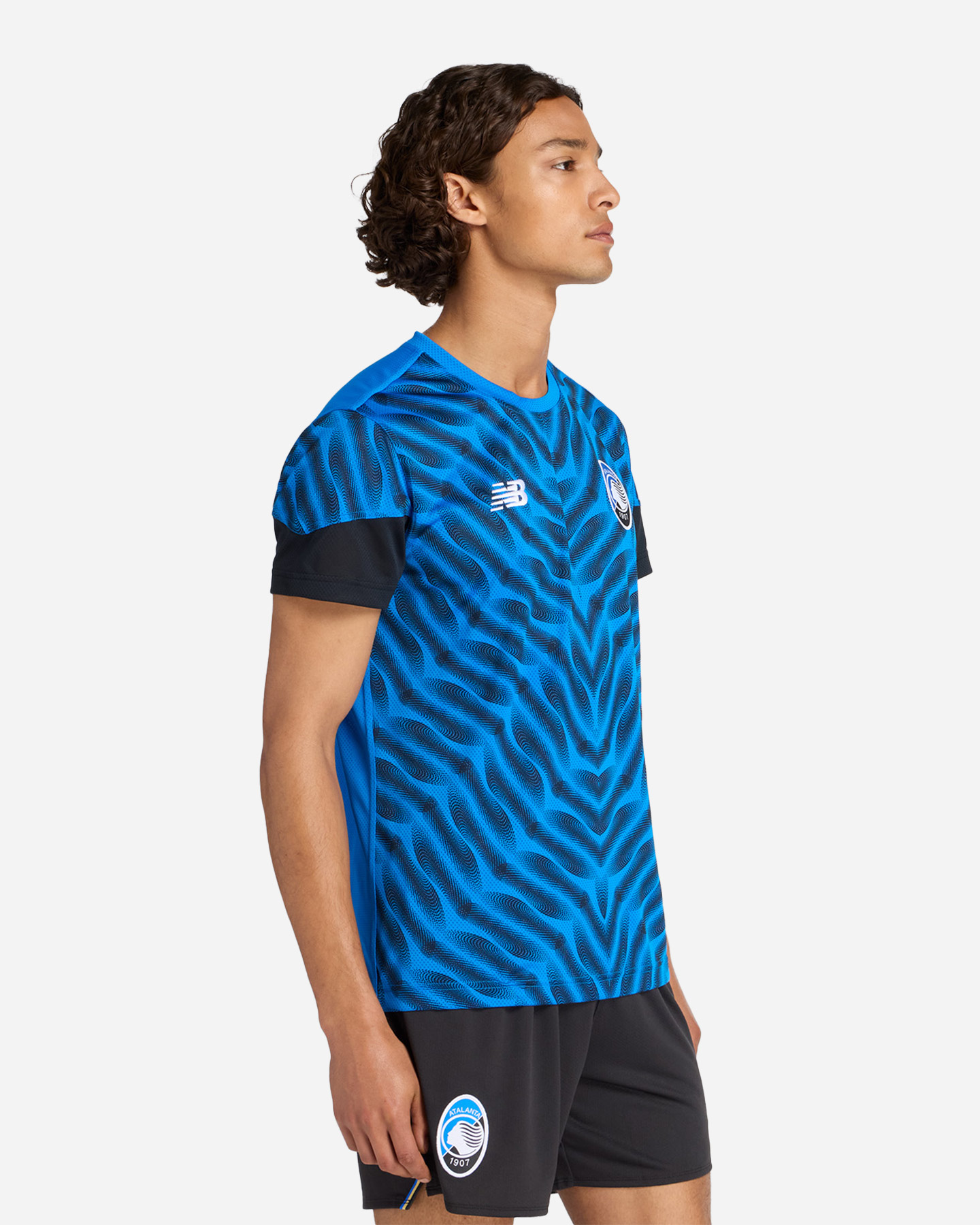 Abbigliamento calcio ufficiale NEW BALANCE ATALANTA PREMATCH HOME 25-26 M - Color mix - 1 | Cisalfa Sport