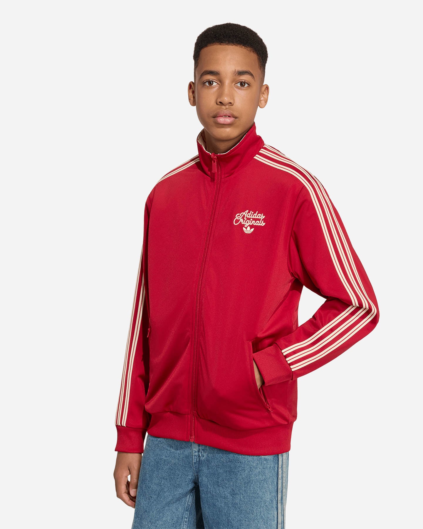 Felpa ADIDAS FIREBIRD JR - Rosso - 1 | Cisalfa Sport