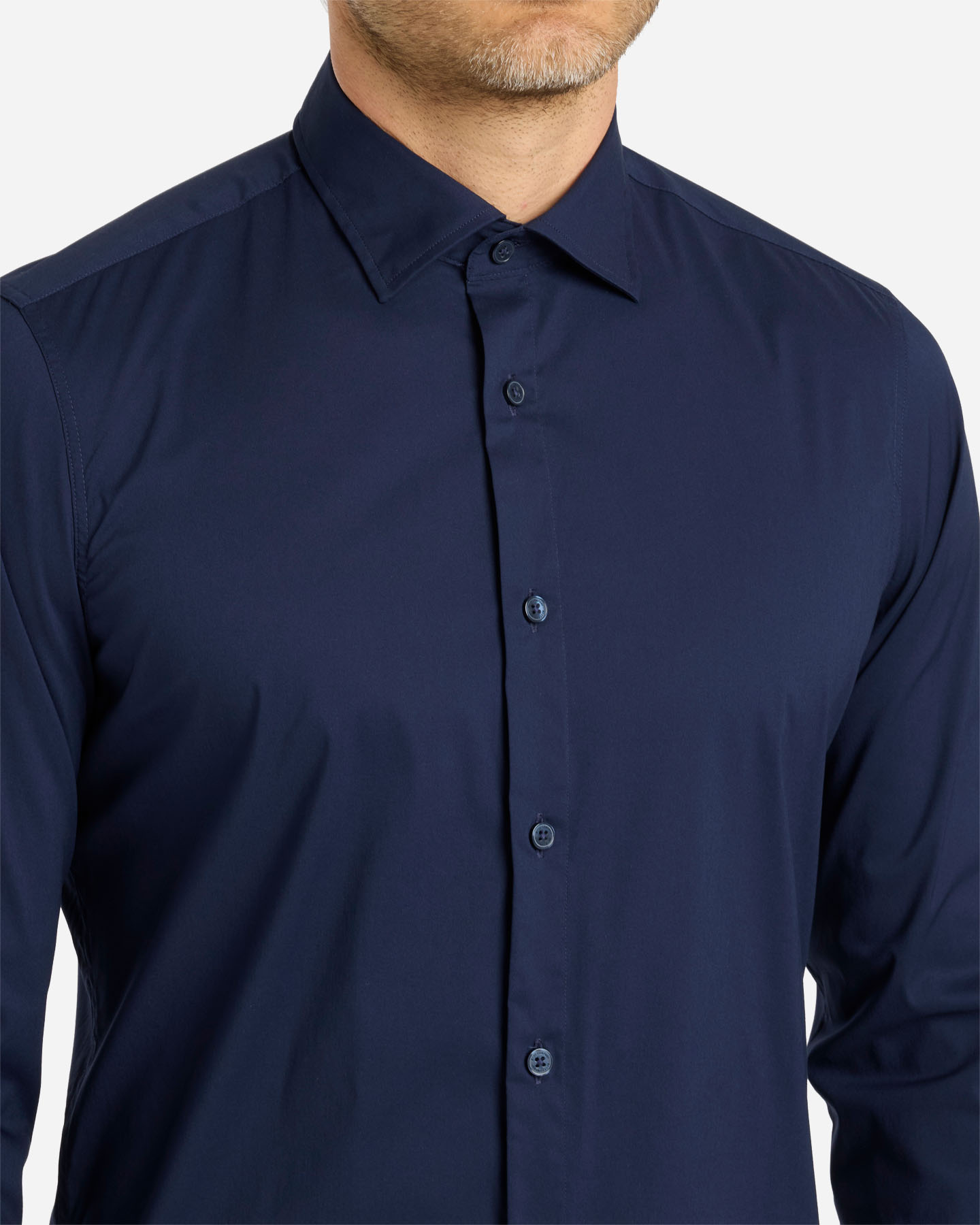 Camicia BEST COMPANY STRETCH M - Blu - 5 | Cisalfa Sport