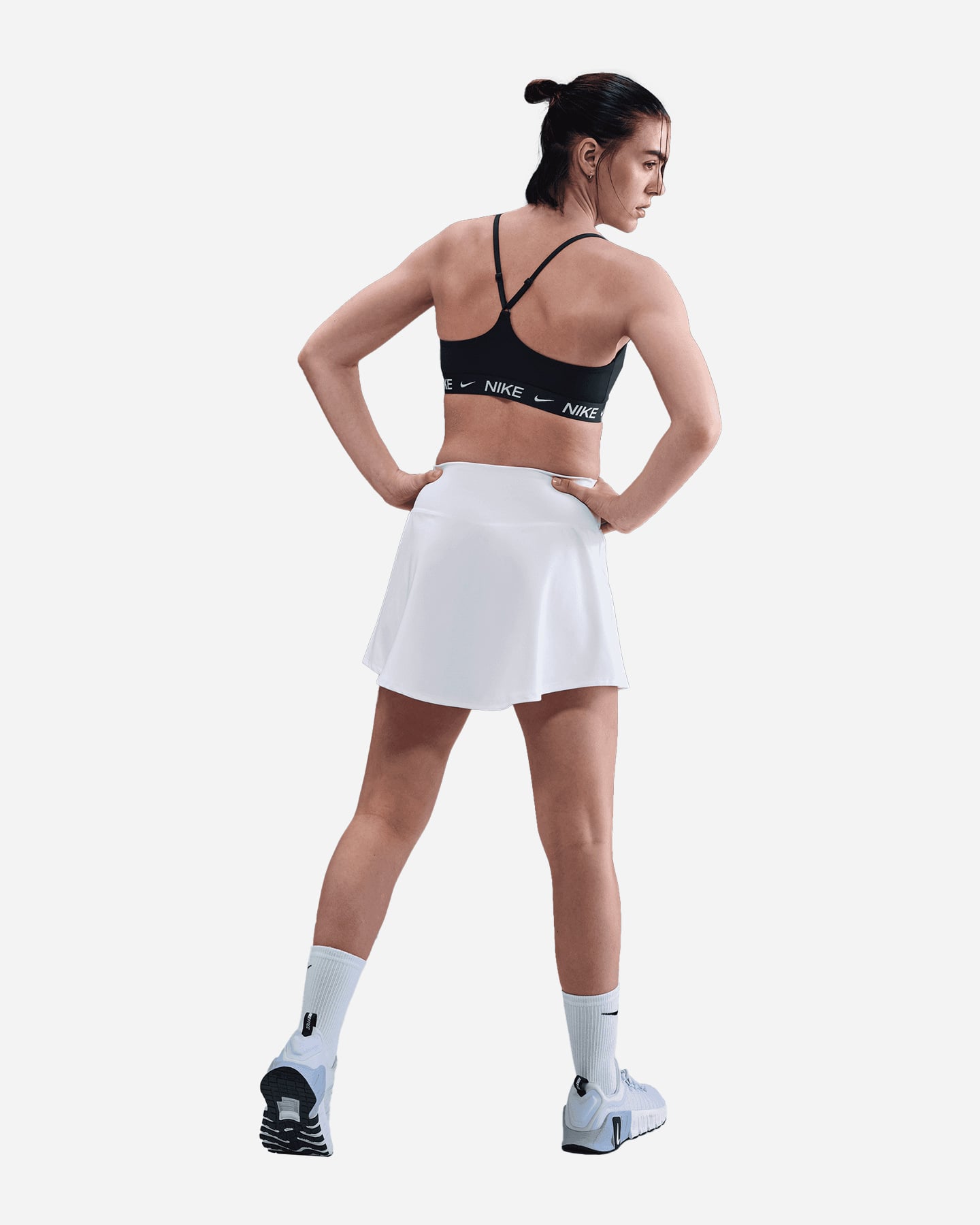 Bra training NIKE INDY LS W - Blu - 3 | Cisalfa Sport