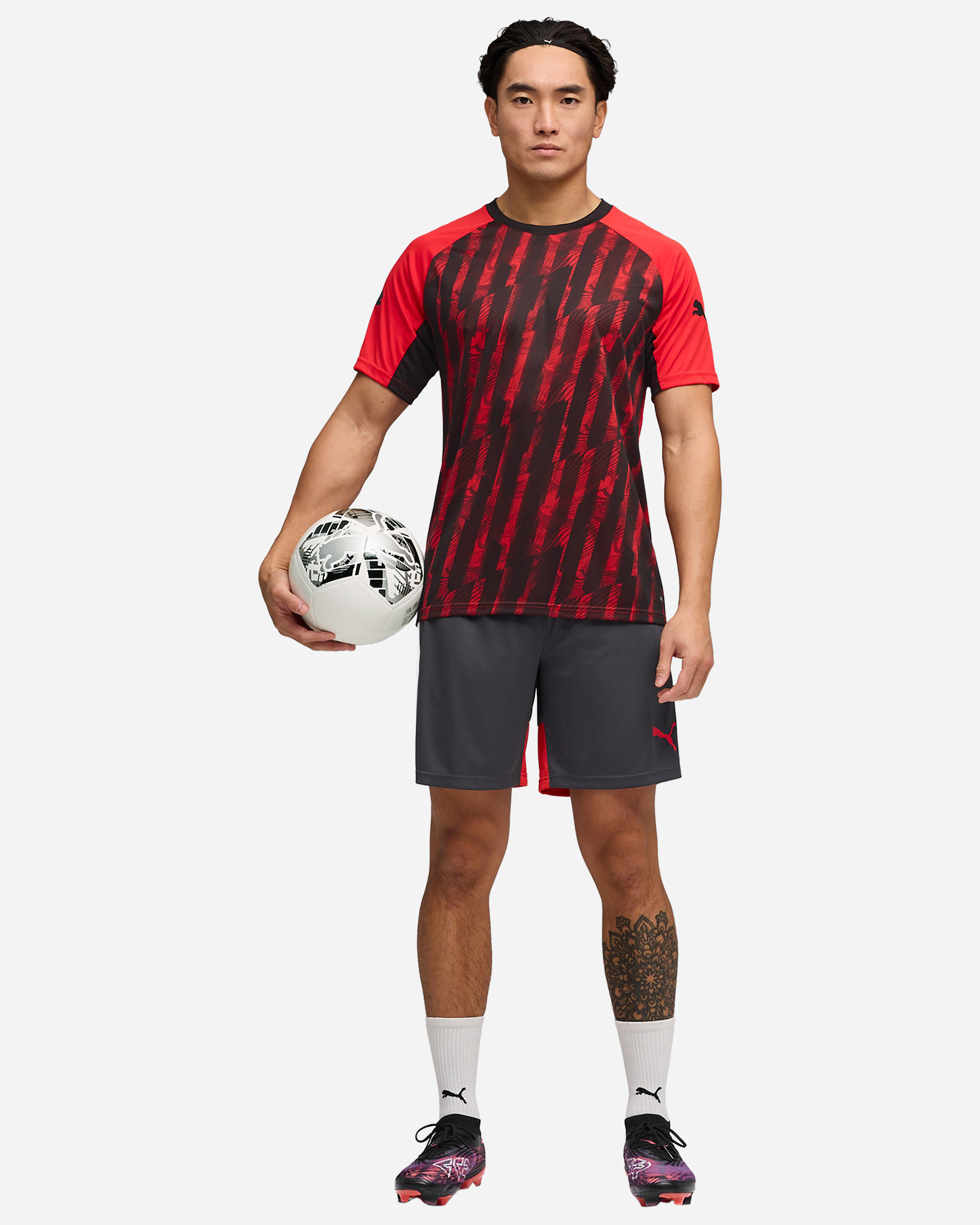 Maglia calcio PUMA INDIVIDUALLIGA M - Rosso - 4 | Cisalfa Sport