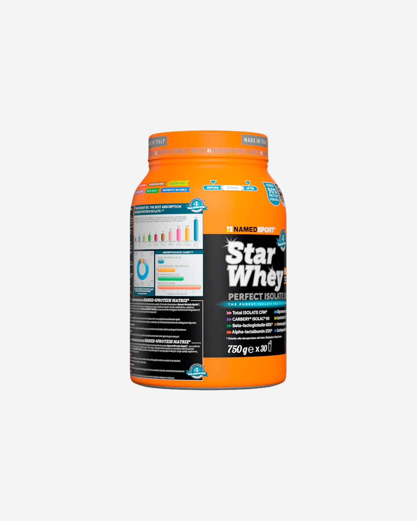 Proteine whey NAMED SPORT STAR WHEY ISOLATE 750G - Color mix - 1 | Cisalfa Sport