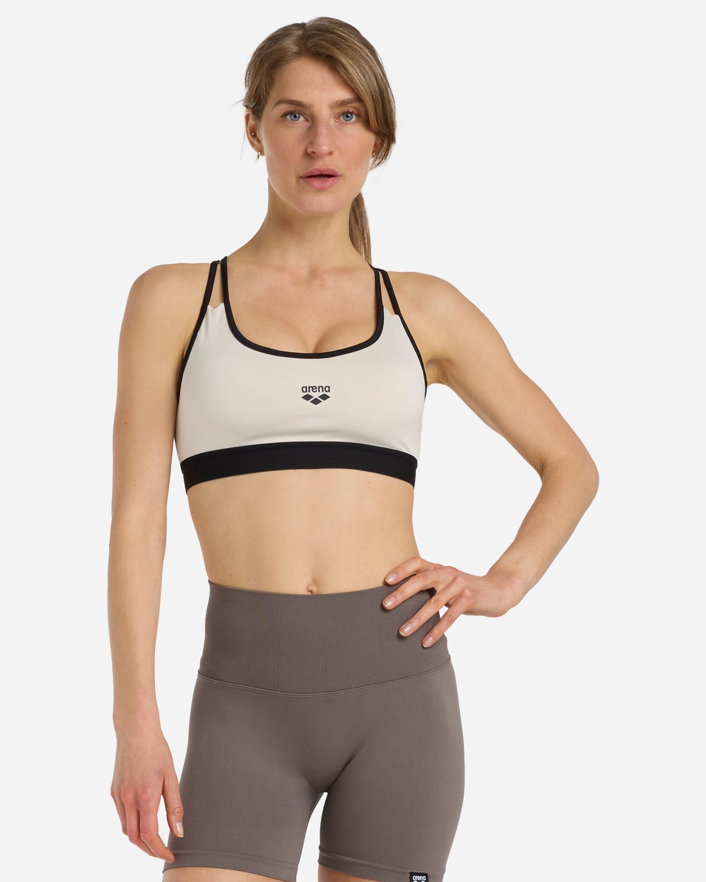 Bra training ARENA WELLNESS W - Bianco - 1 | Cisalfa Sport