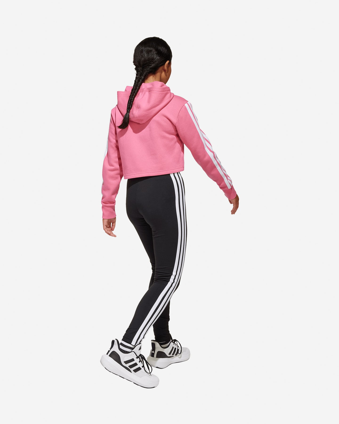 Tuta ADIDAS SET SEASONAL ESSENTIALS TIBERIO JR - Rosa - 3 | Cisalfa Sport