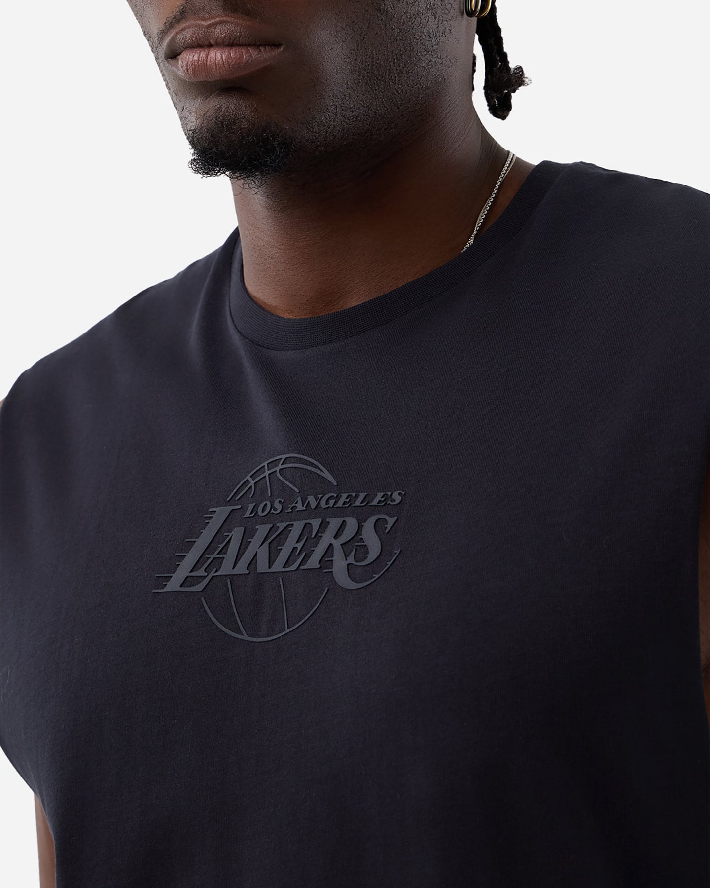 Maglia basket NEW ERA LOS ANGELES LAKERS NBA CORE PLUS M - Nero - 4 | Cisalfa Sport
