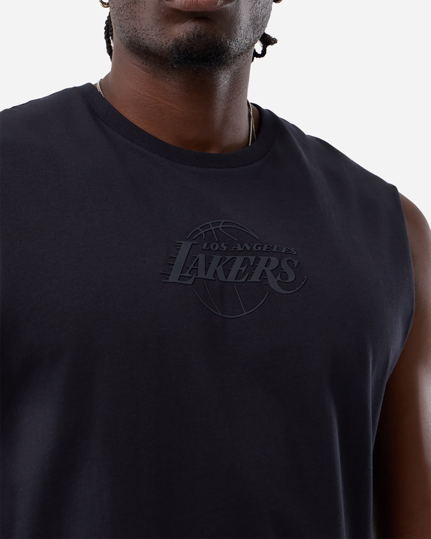 Maglia basket NEW ERA LOS ANGELES LAKERS NBA CORE PLUS M - Nero - 3 | Cisalfa Sport