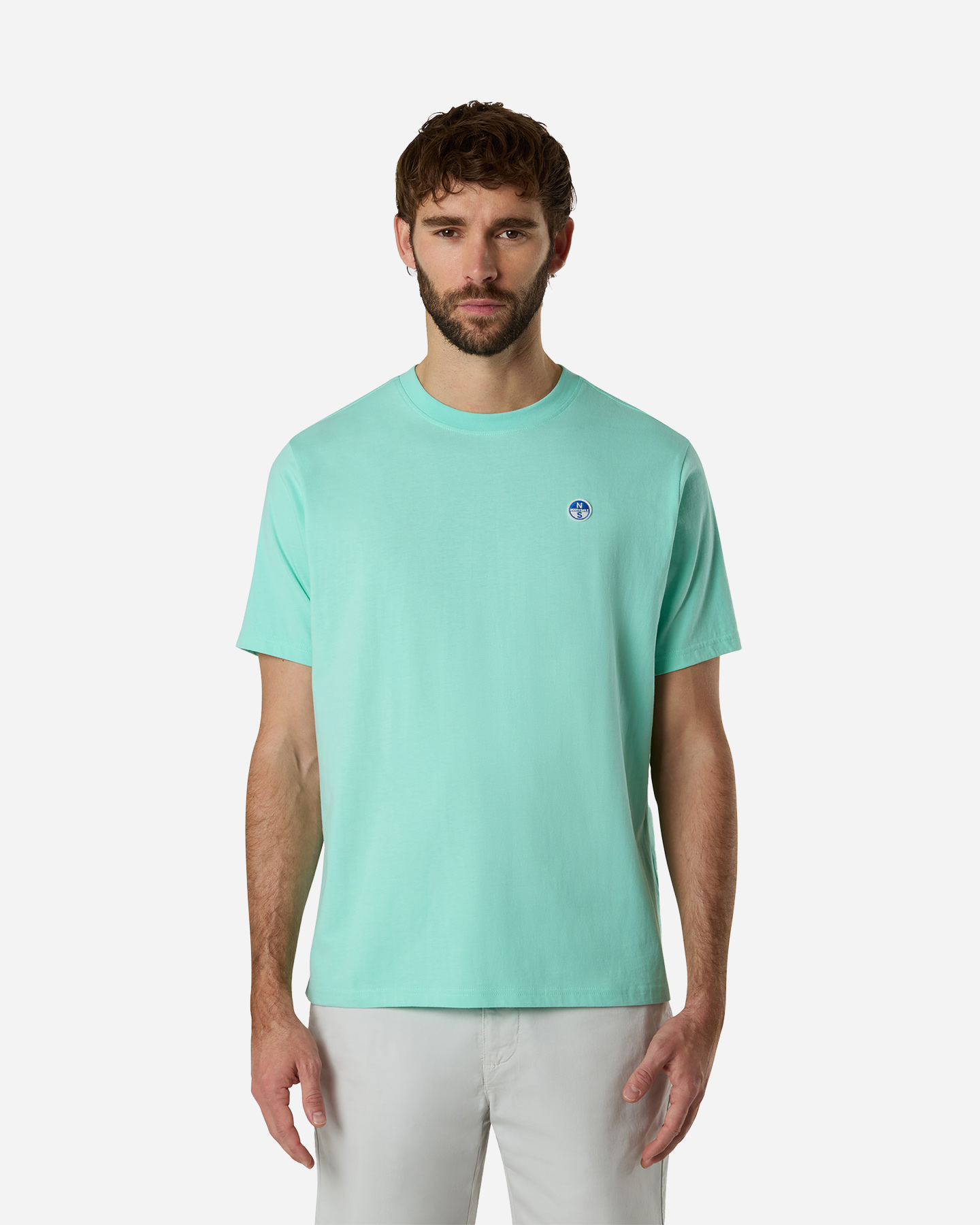 T-shirt NORTH SAILS BASIC BOLLO M - Verde - 1 | Cisalfa Sport