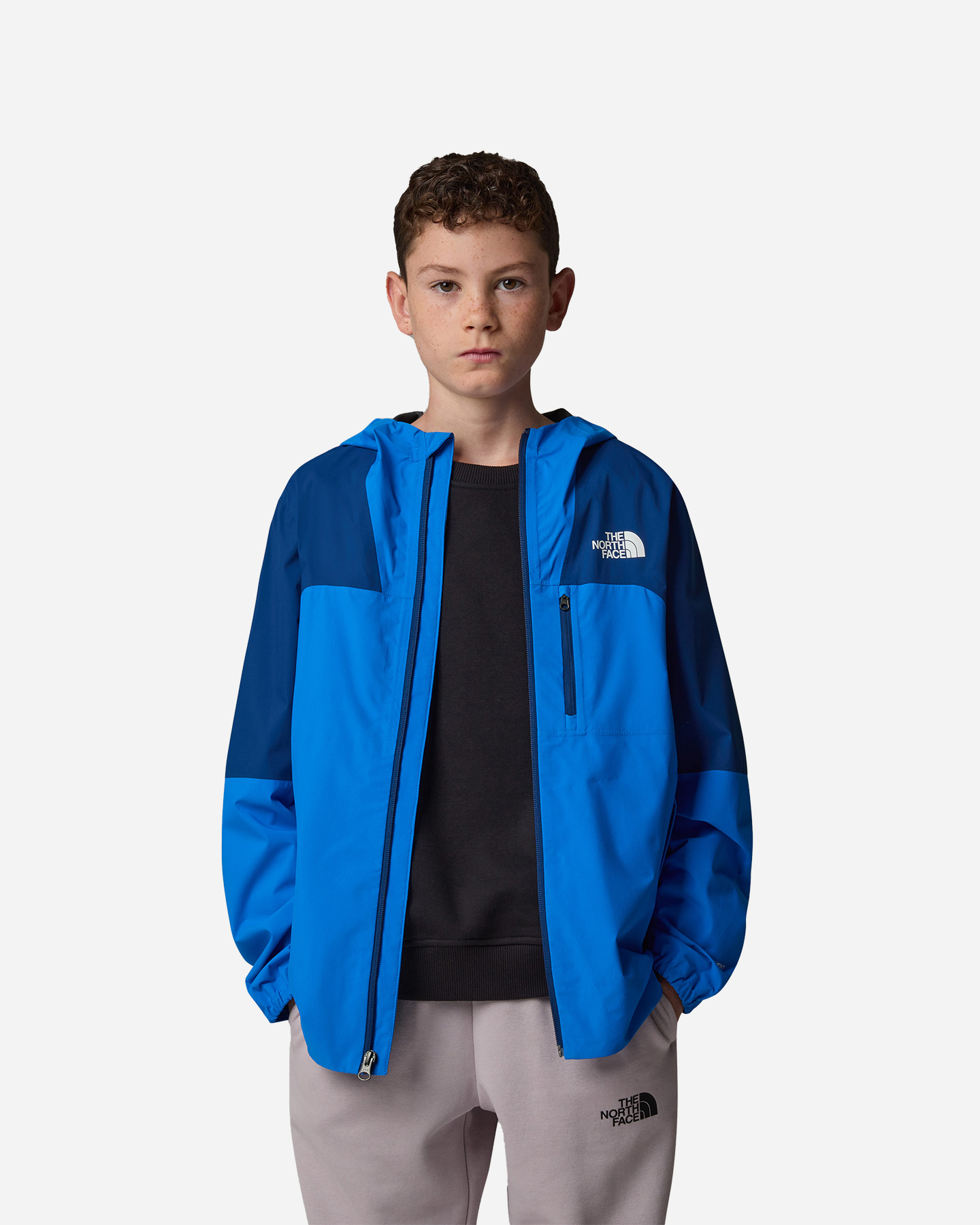 Giacca outdoor THE NORTH FACE TEEN HIKE PACKABLE JR - Blu - 2 | Cisalfa Sport