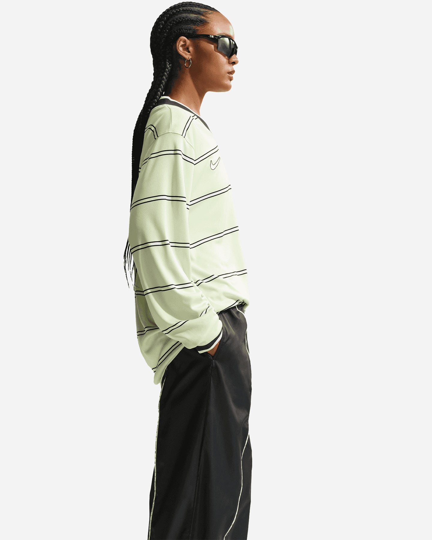 Pantalone NIKE TAPING W - Nero - 5 | Cisalfa Sport