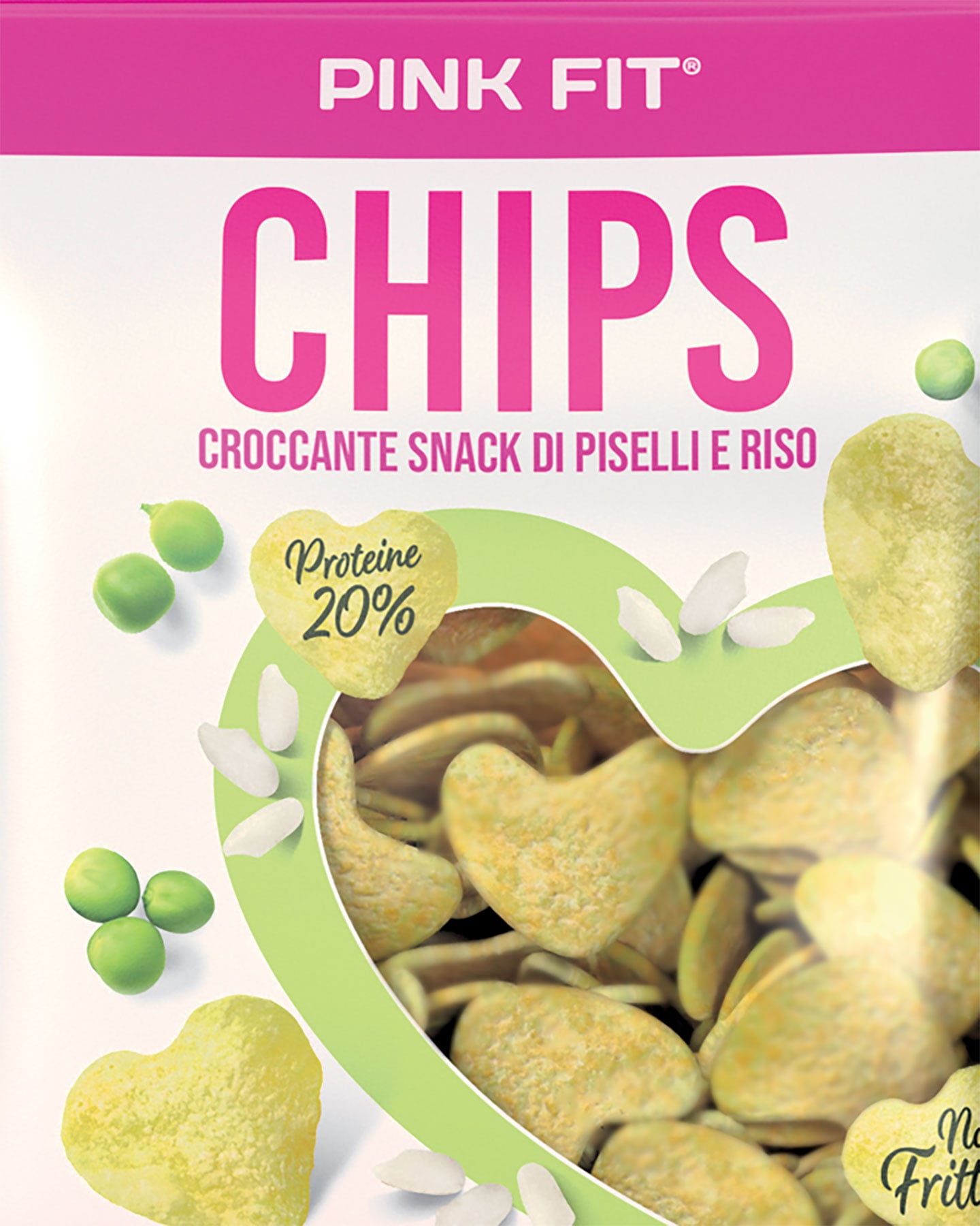 Alimento proteico PROACTION CHIPS PISELLI E RISO 25 G  - Color mix - 1 | Cisalfa Sport