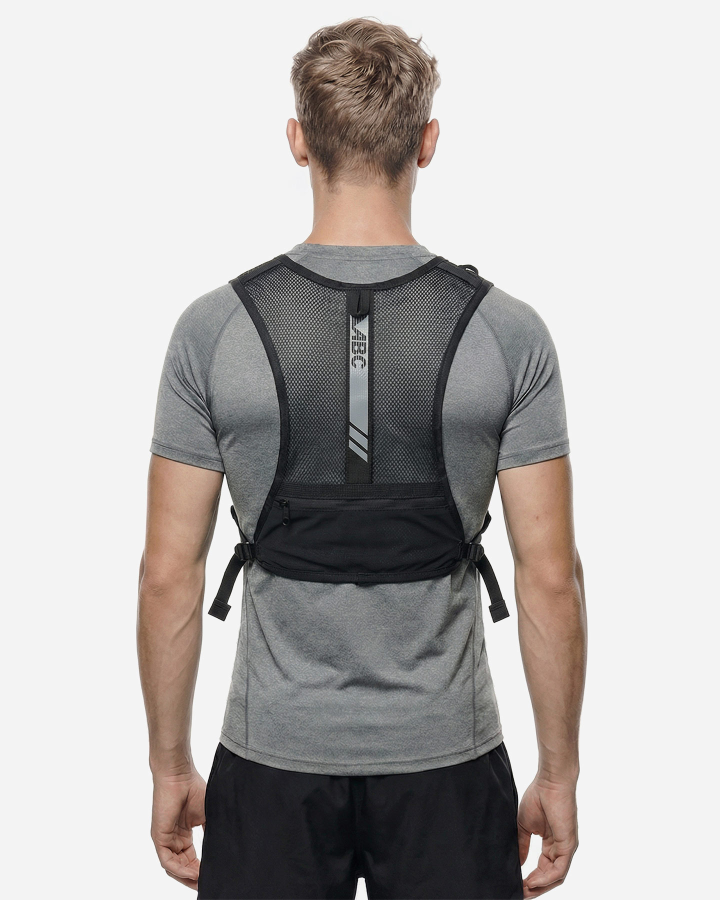 Zaino trail running ABC TECH M - Nero - 3 | Cisalfa Sport