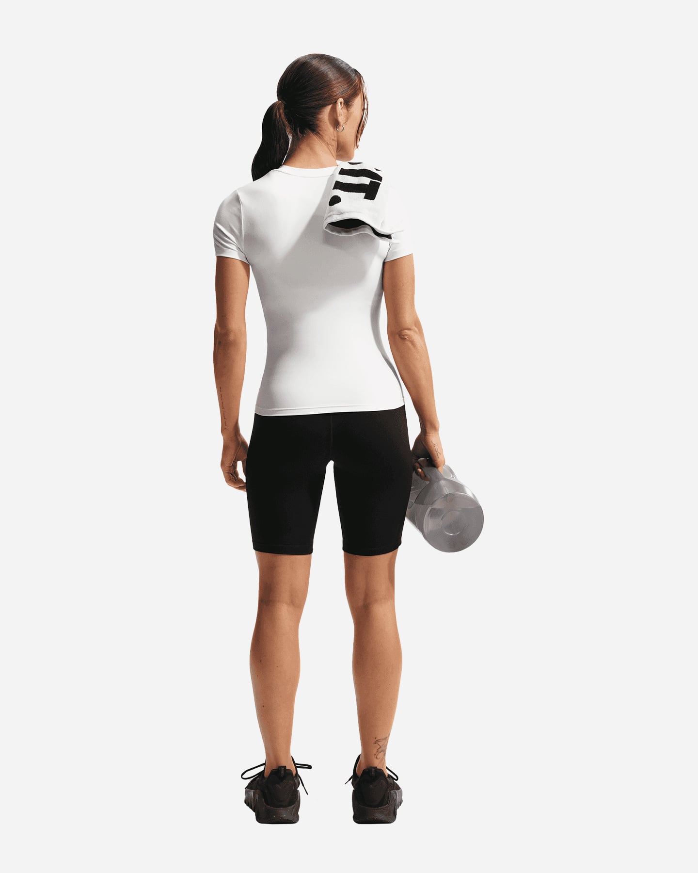 T-shirt training NIKE ONE FIT W - Bianco - 2 | Cisalfa Sport
