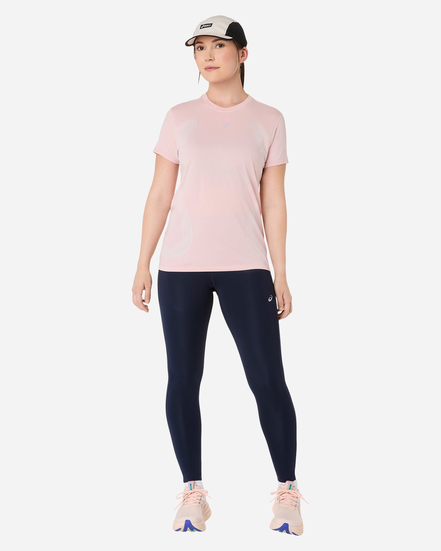 T-shirt running ASICS BASIC W - Rosa - 2 | Cisalfa Sport