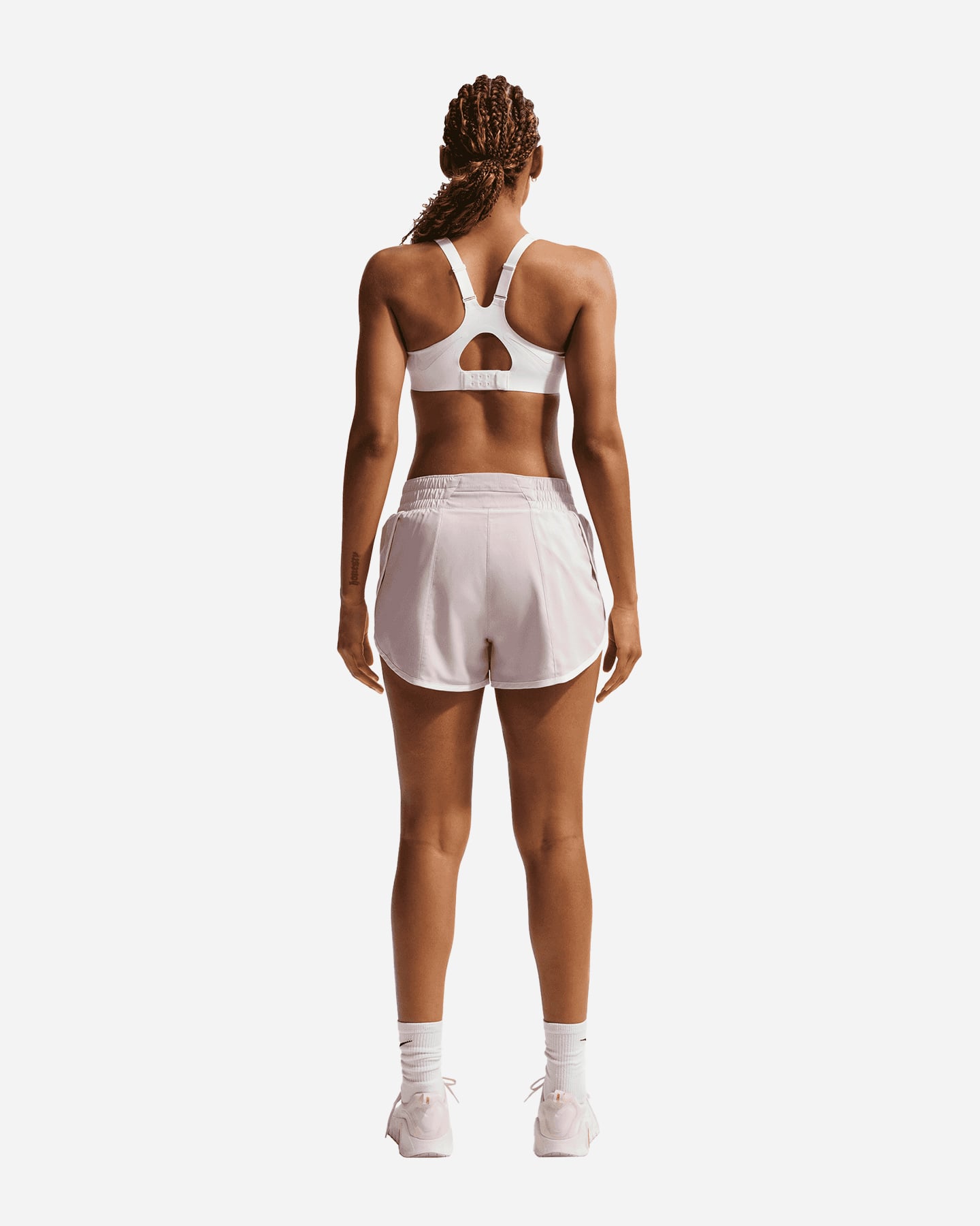 Short training NIKE NK ONE SWOOSH W - Rosa - 2 | Cisalfa Sport
