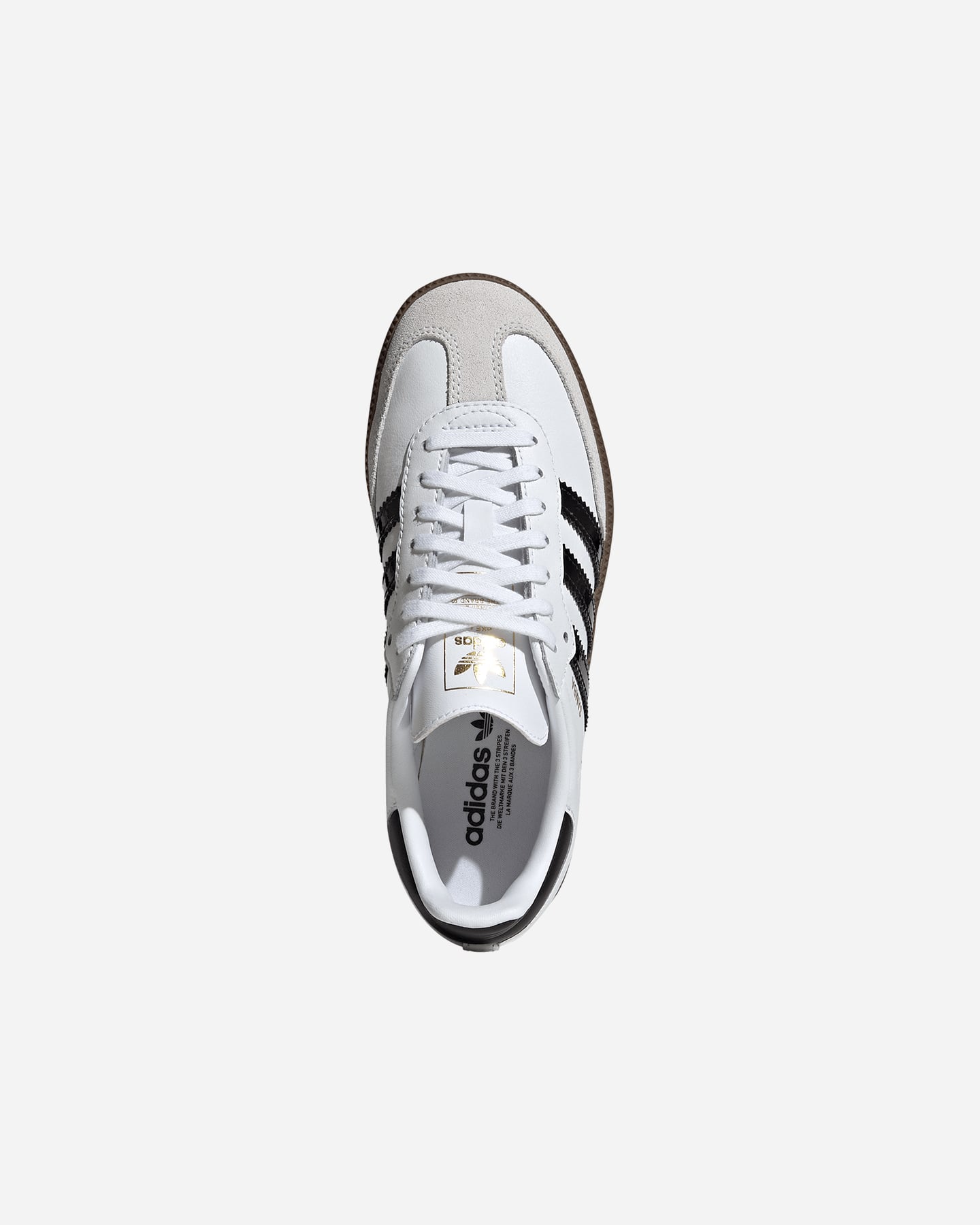 Scarpe sneakers ADIDAS SAMBA OG GS JR - Bianco - 3 | Cisalfa Sport
