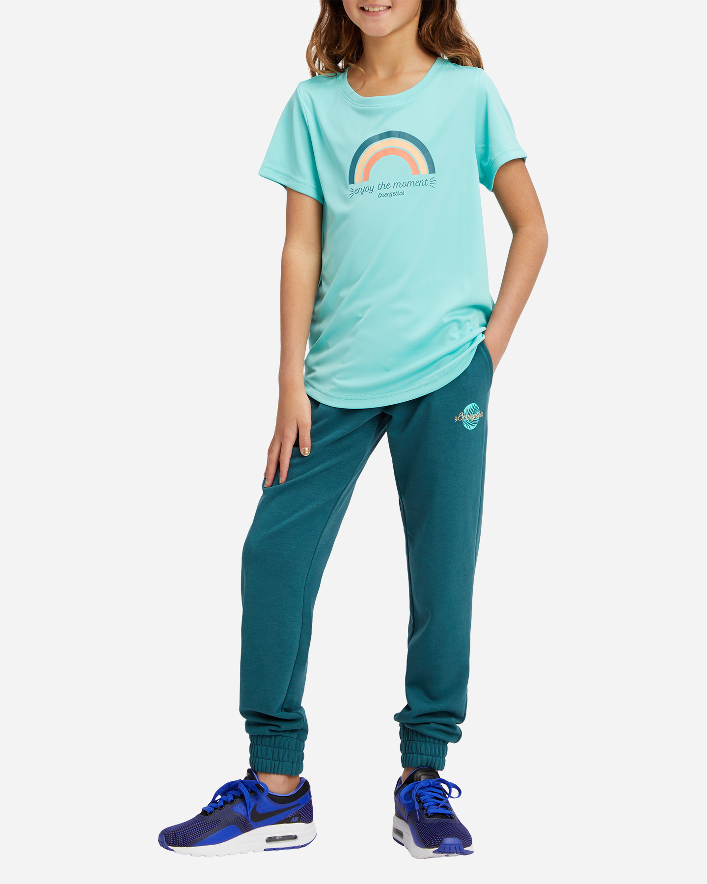 Pantalone ENERGETICS CLASSIC JR - Verde - 3 | Cisalfa Sport