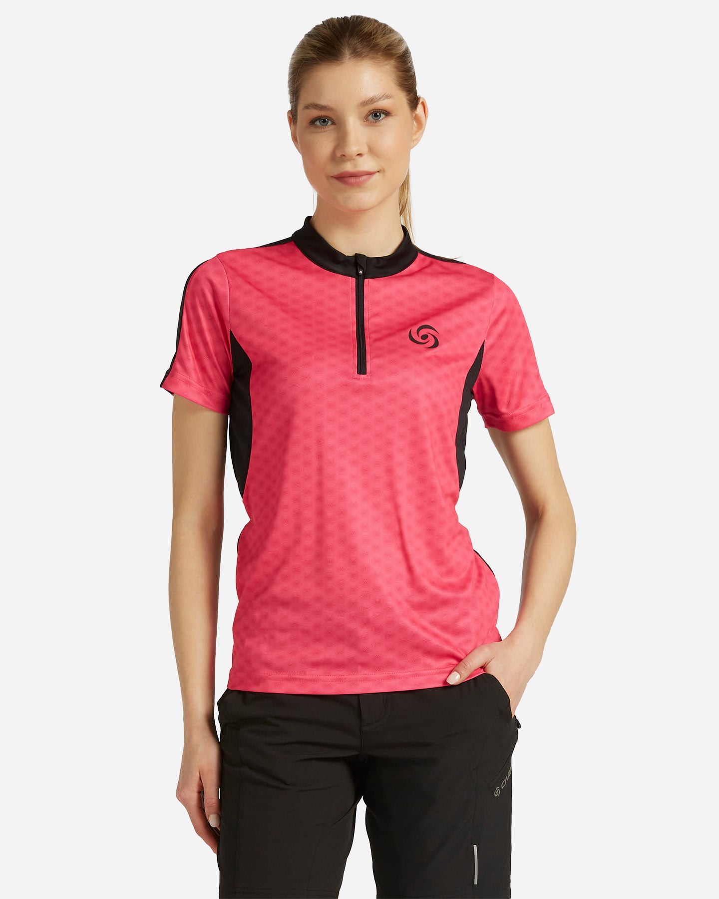 Maglia ciclismo CARNIELLI ALL OVER PRINTED W - Rosa - 0 | Cisalfa Sport