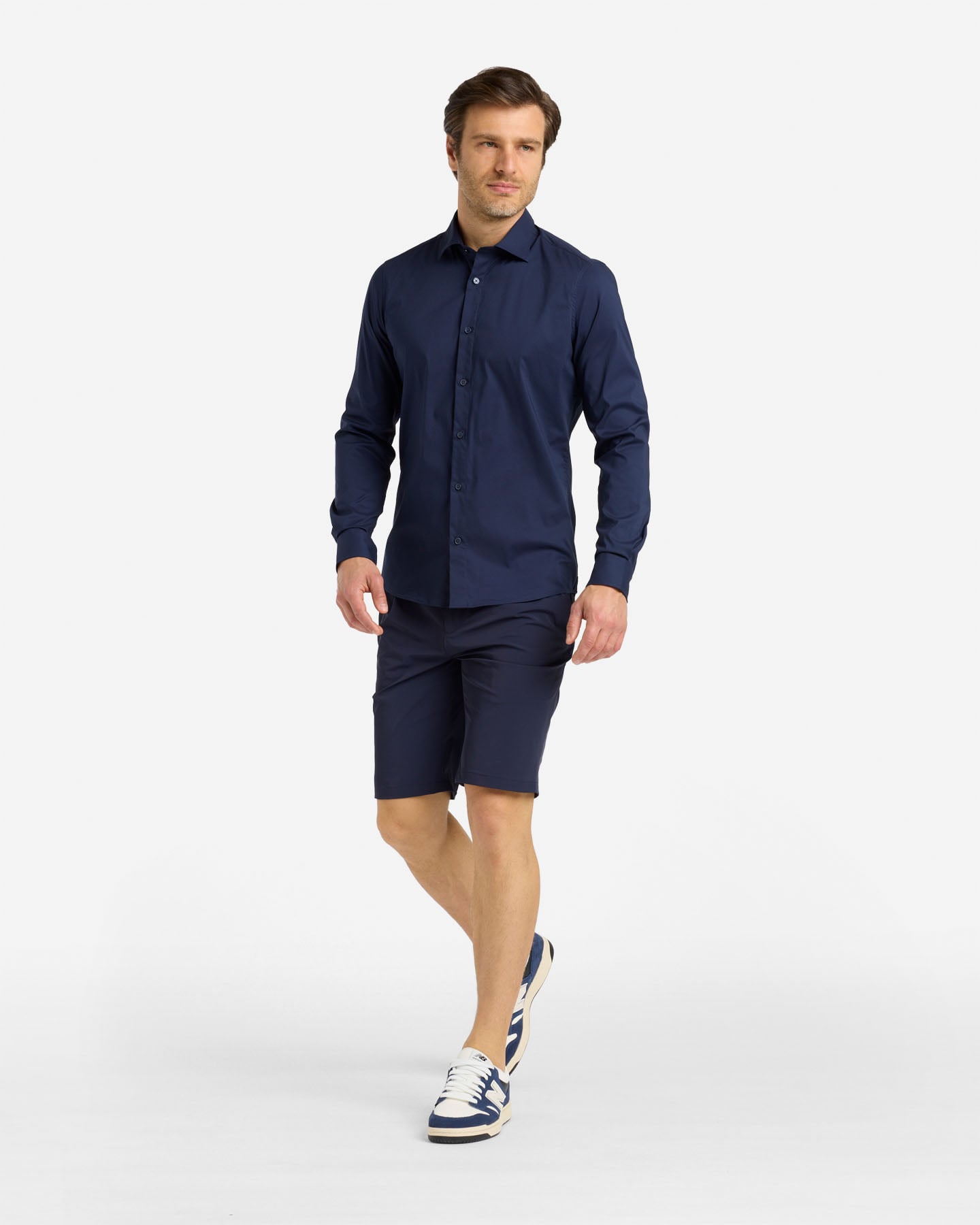 Camicia BEST COMPANY STRETCH M - Blu - 2 | Cisalfa Sport