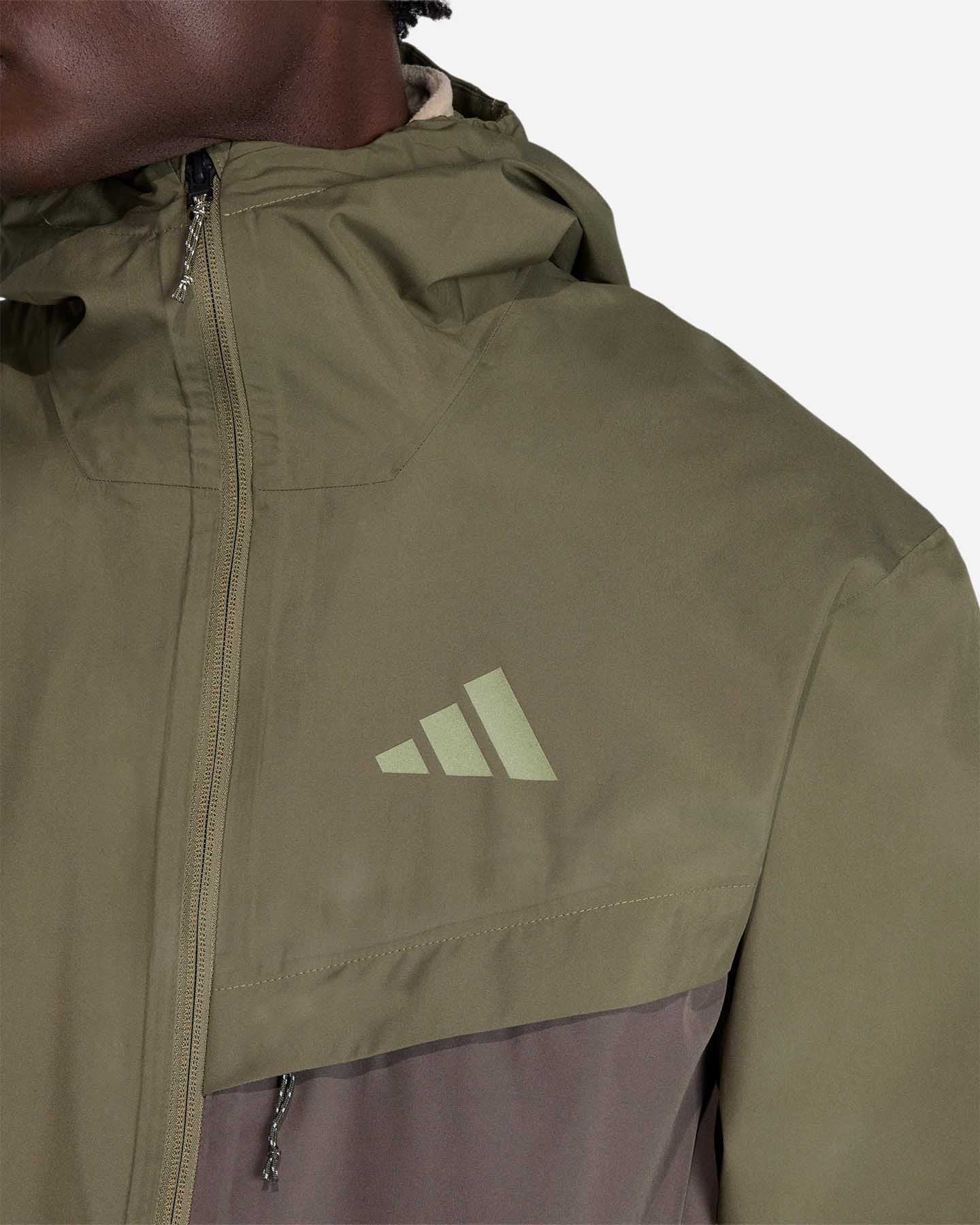 Giacca outdoor ADIDAS TERREX MULTI 2L M - Verde - 5 | Cisalfa Sport
