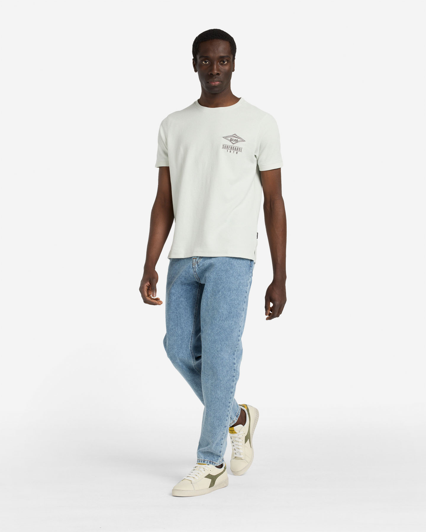 T-shirt BEAR WAVES AFTER WAVES M - Verde - 2 | Cisalfa Sport
