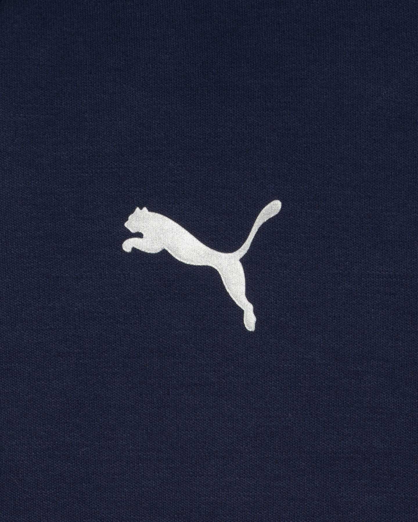 Abbigliamento calcio PUMA TEAMEVOSTRIPE JR - Blu Navy - 2 | Cisalfa Sport