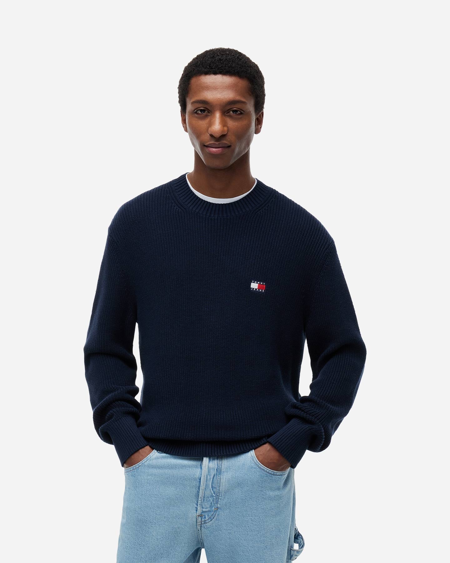 Maglione TOMMY HILFIGER ESSENTIAL M - Blu - 1 | Cisalfa Sport