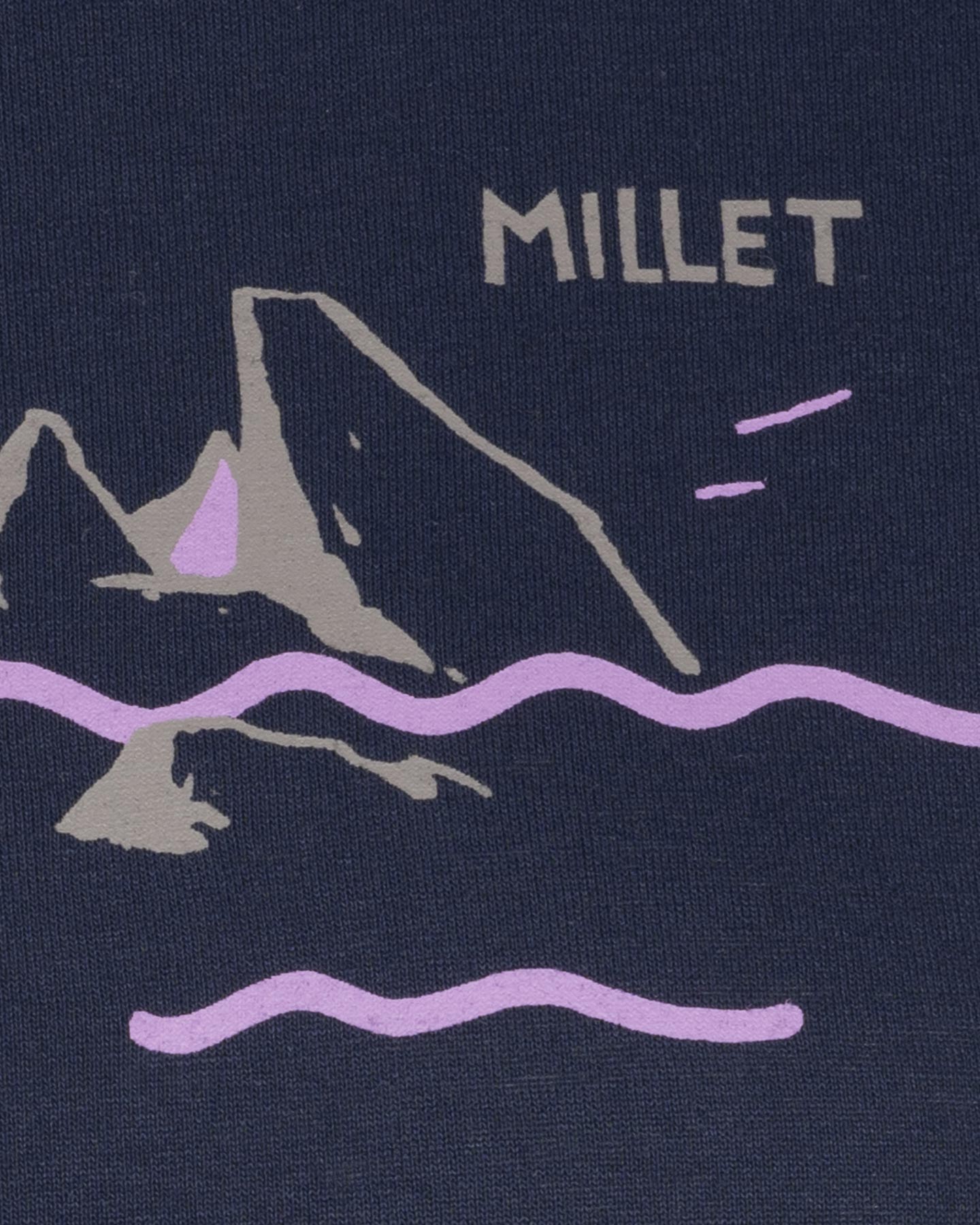 T-shirt MILLET DIVINO W - Blu - 2 | Cisalfa Sport