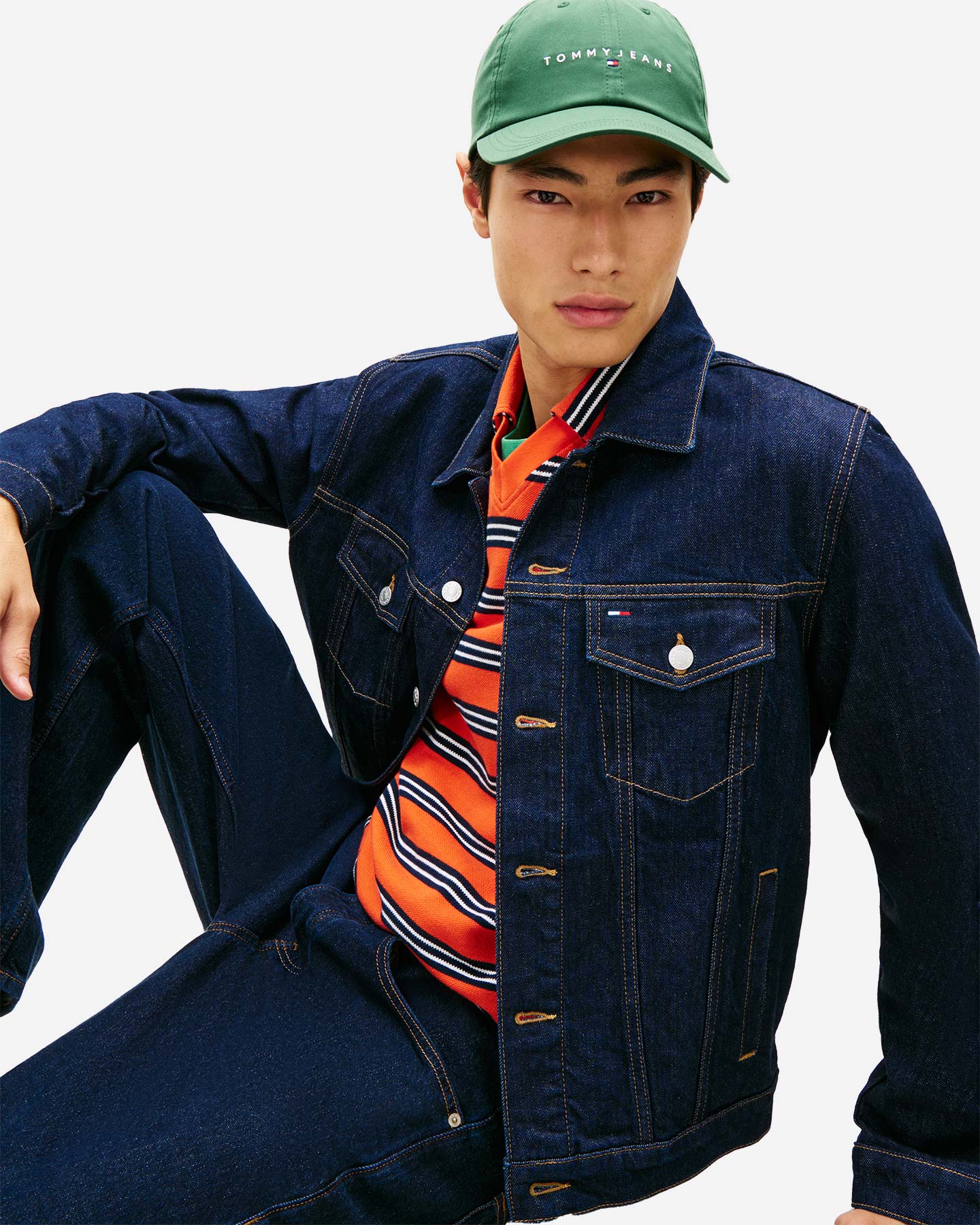 Cappellino TOMMY HILFIGER LOGO LINEAR M - Verde - 3 | Cisalfa Sport