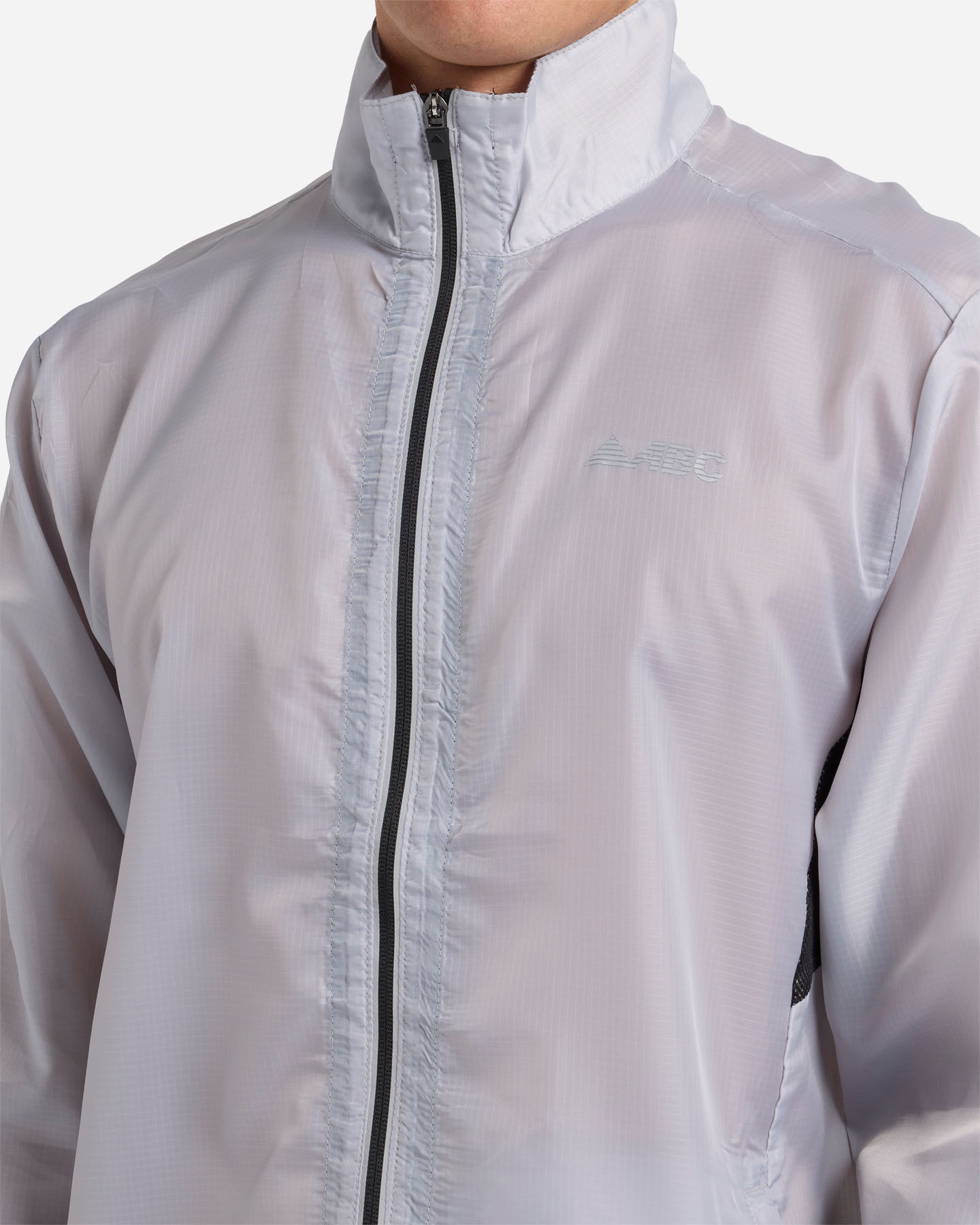 Giacca running ABC LONG RUN M - Grigio - 4 | Cisalfa Sport