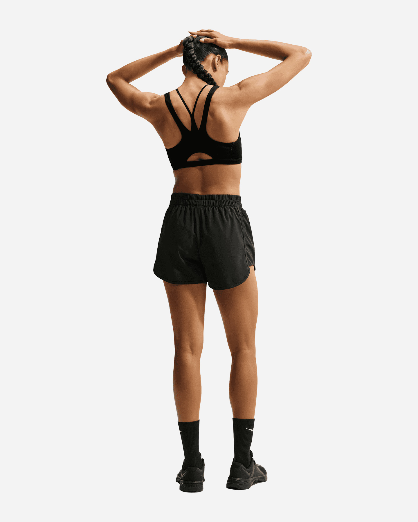 Bra training NIKE ONE BIG LOGO W - Nero - 2 | Cisalfa Sport