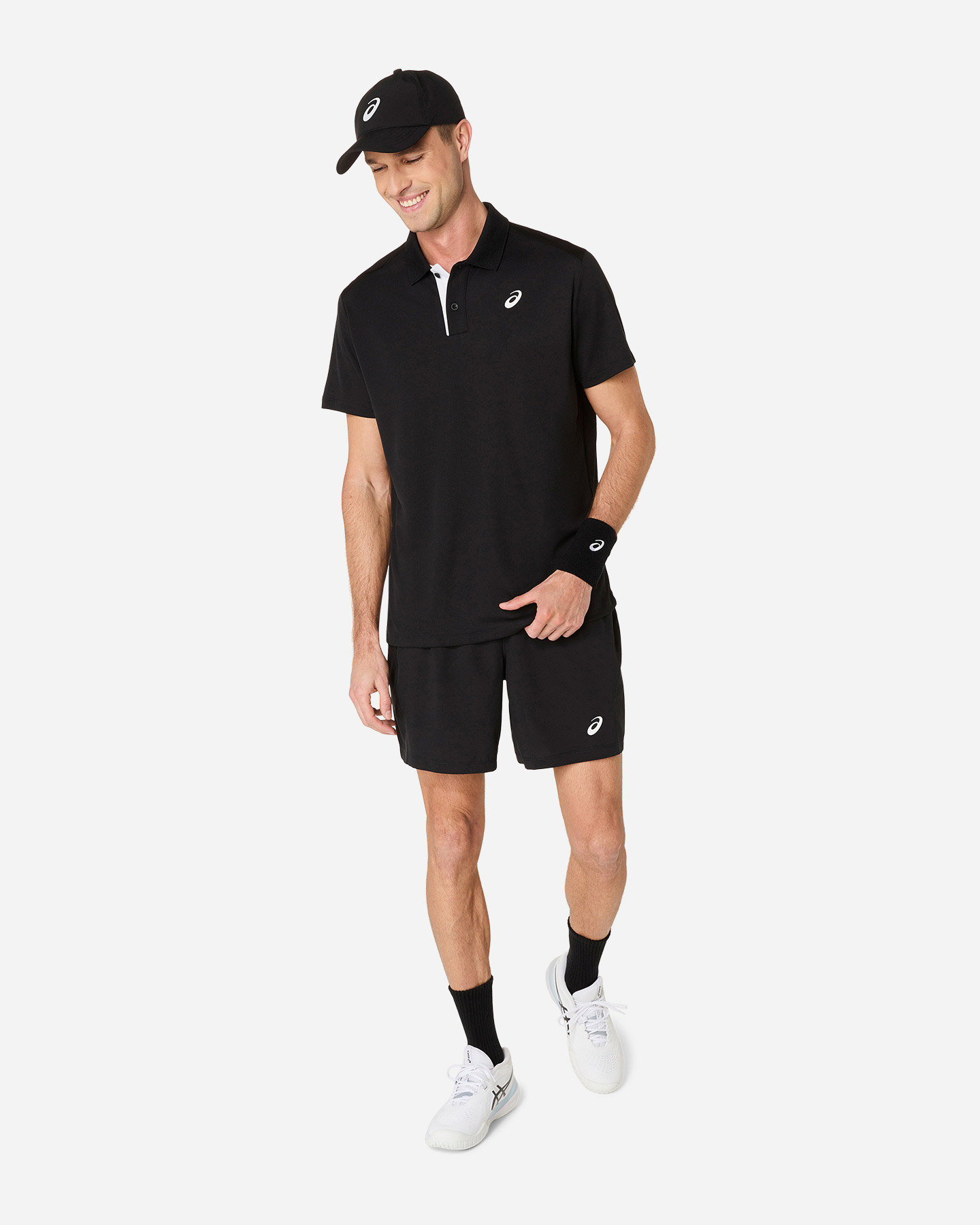 Polo tennis ASICS COURT M - Nero - 3 | Cisalfa Sport