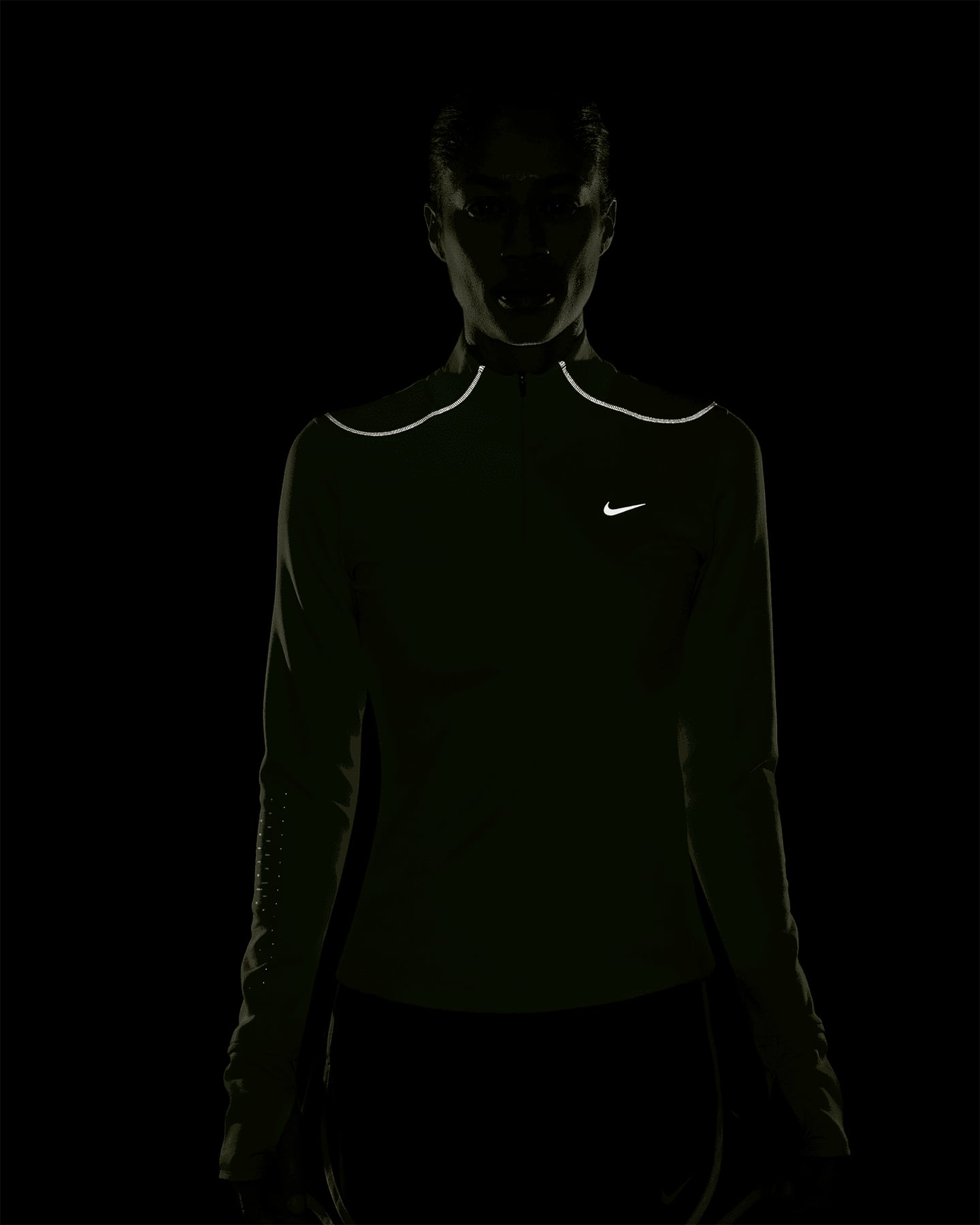 Maglia running NIKE SWIFT REFLEX LS W - Giallo - 3 | Cisalfa Sport