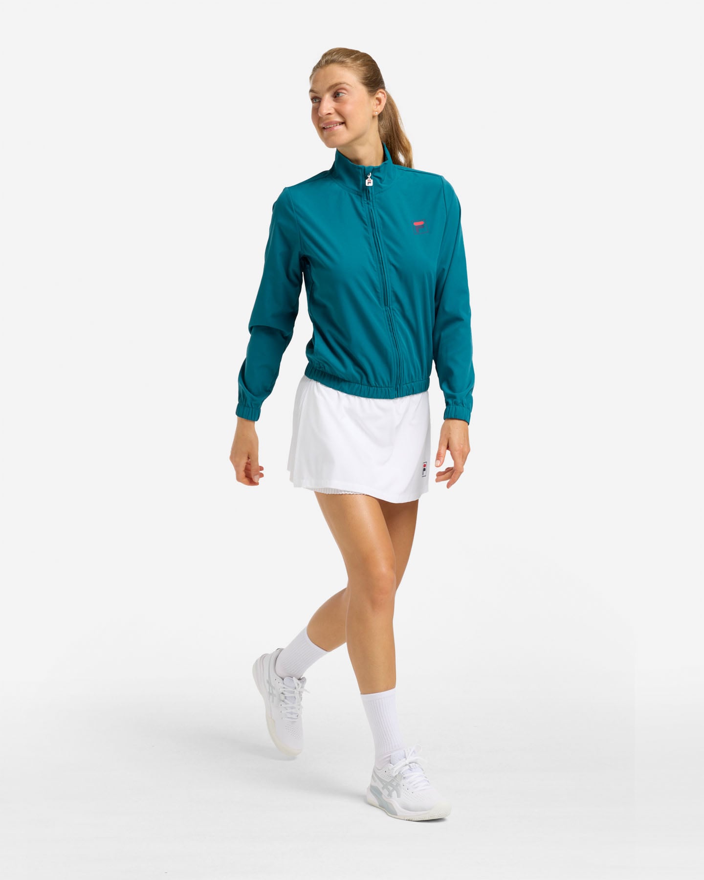 Giacca tennis FILA COURT LINE W - Verde - 2 | Cisalfa Sport