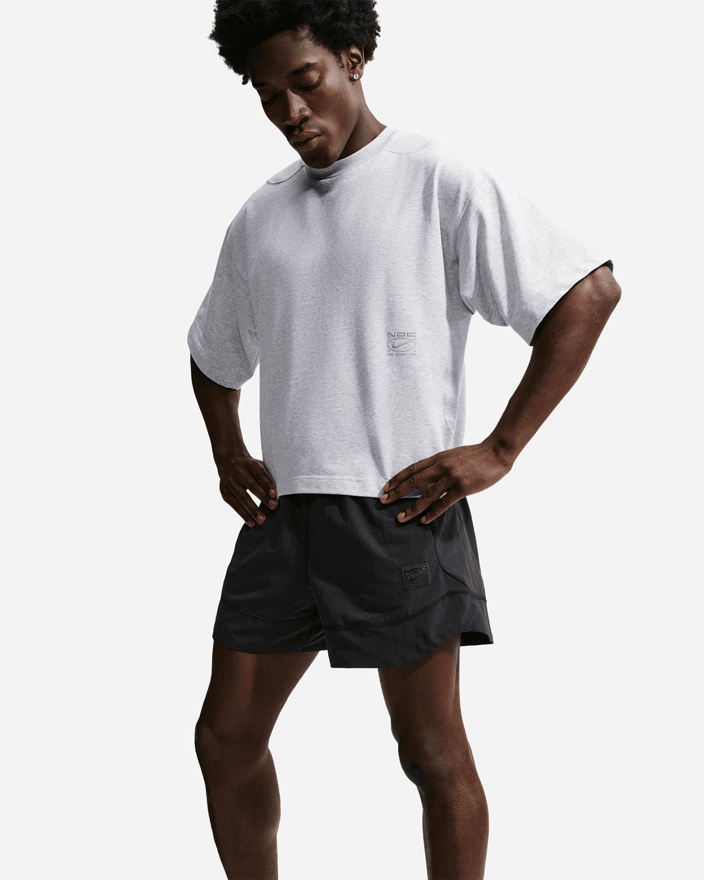 Short training NIKE THE NAC 5IN M - Nero - 5 | Cisalfa Sport