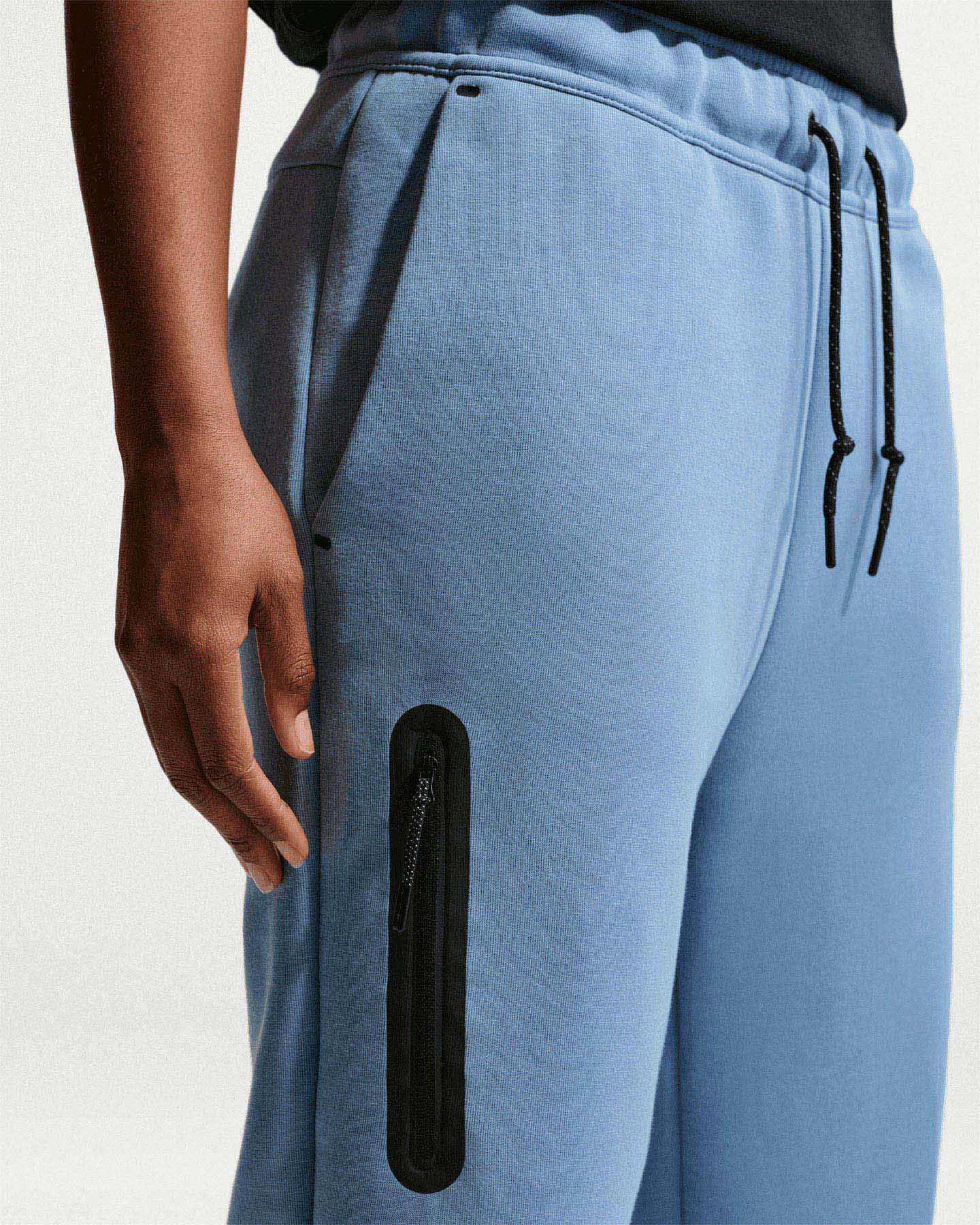 Pantalone NIKE TECH FLEECE W - Azzurro - 3 | Cisalfa Sport