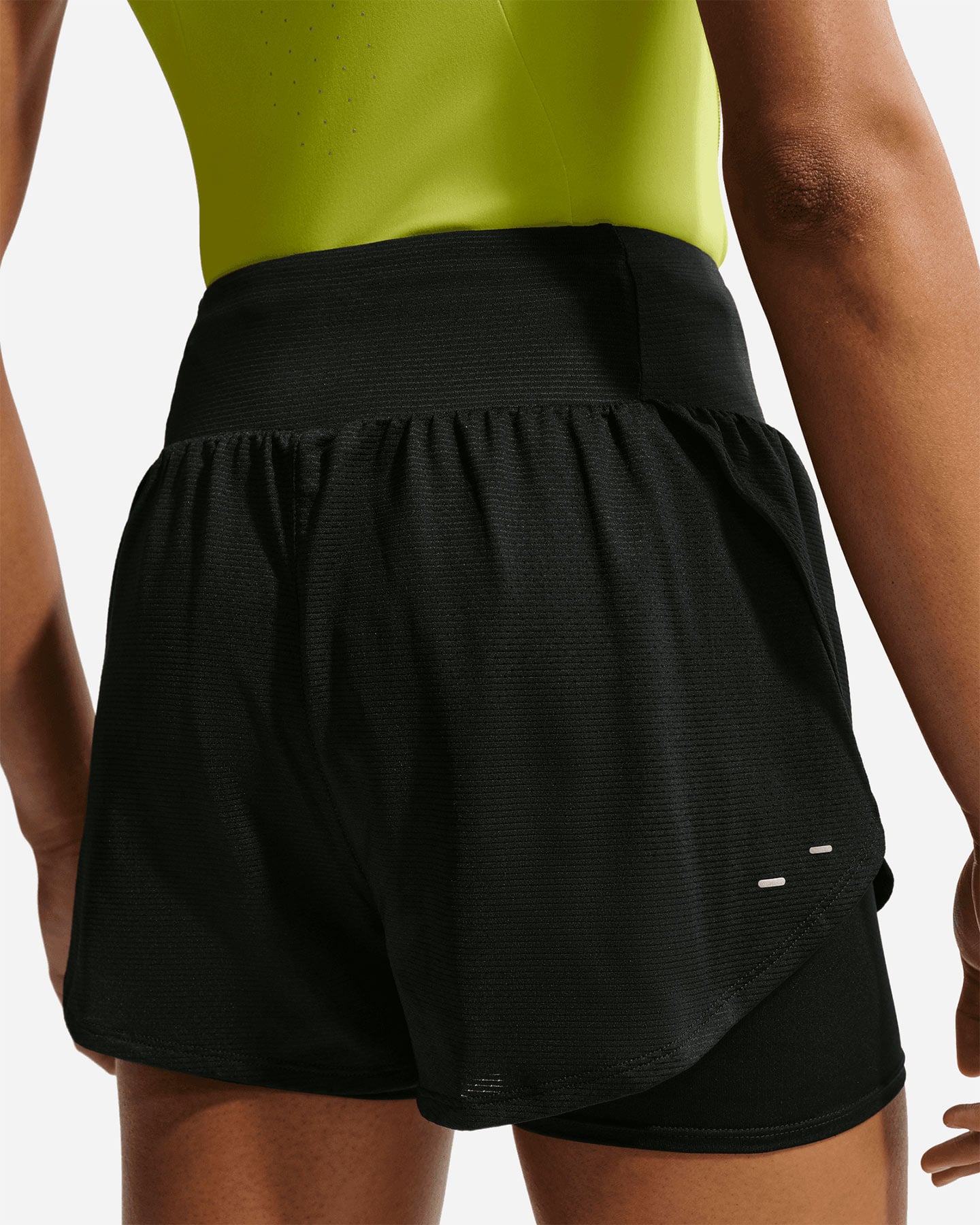 Short running NIKE TEMPO 2IN1 W - Nero - 4 | Cisalfa Sport