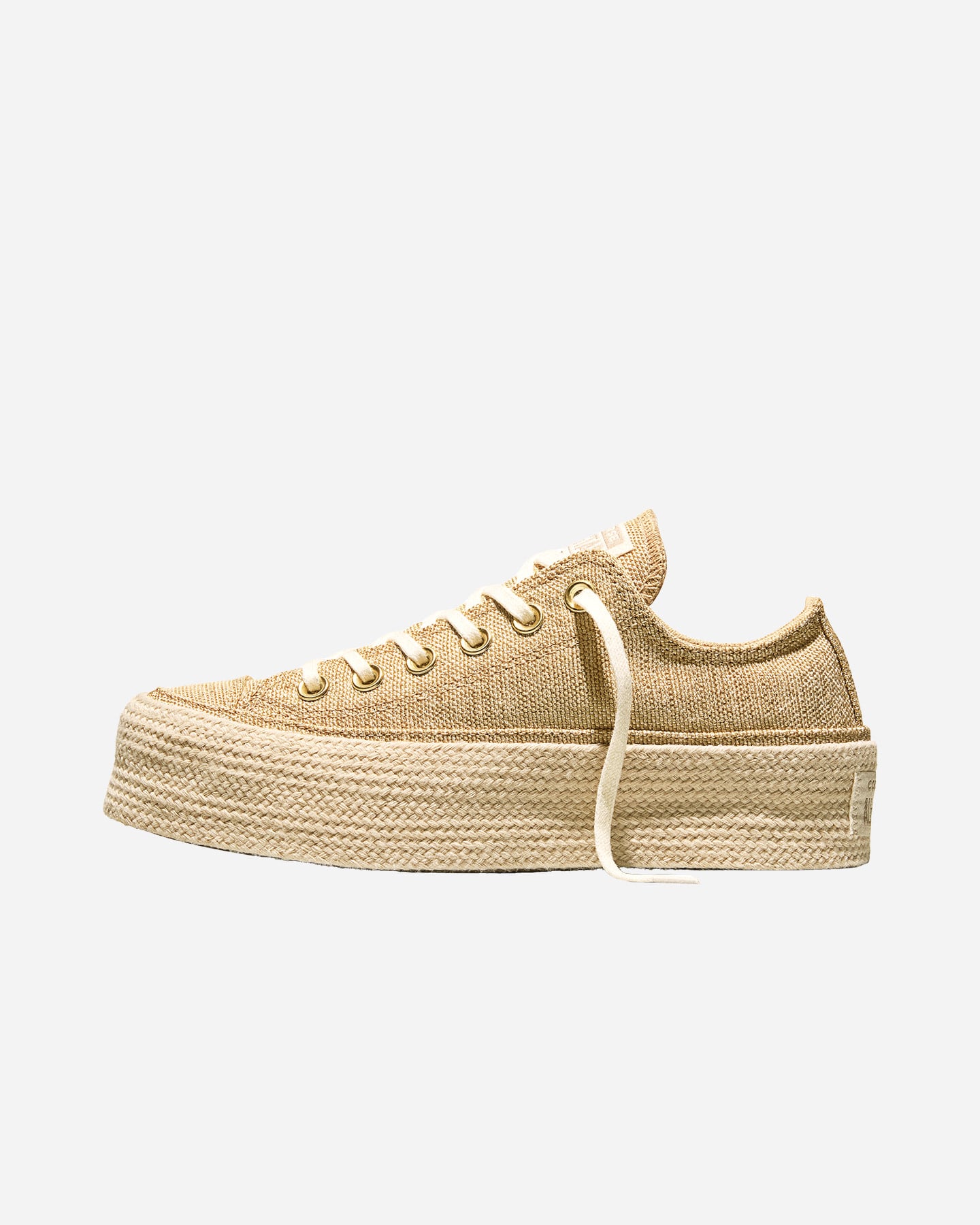 Scarpe sneakers CONVERSE CHUCK TAYLOR ALL STAR LIFT ESPADRILLE W - Marrone - 3 | Cisalfa Sport