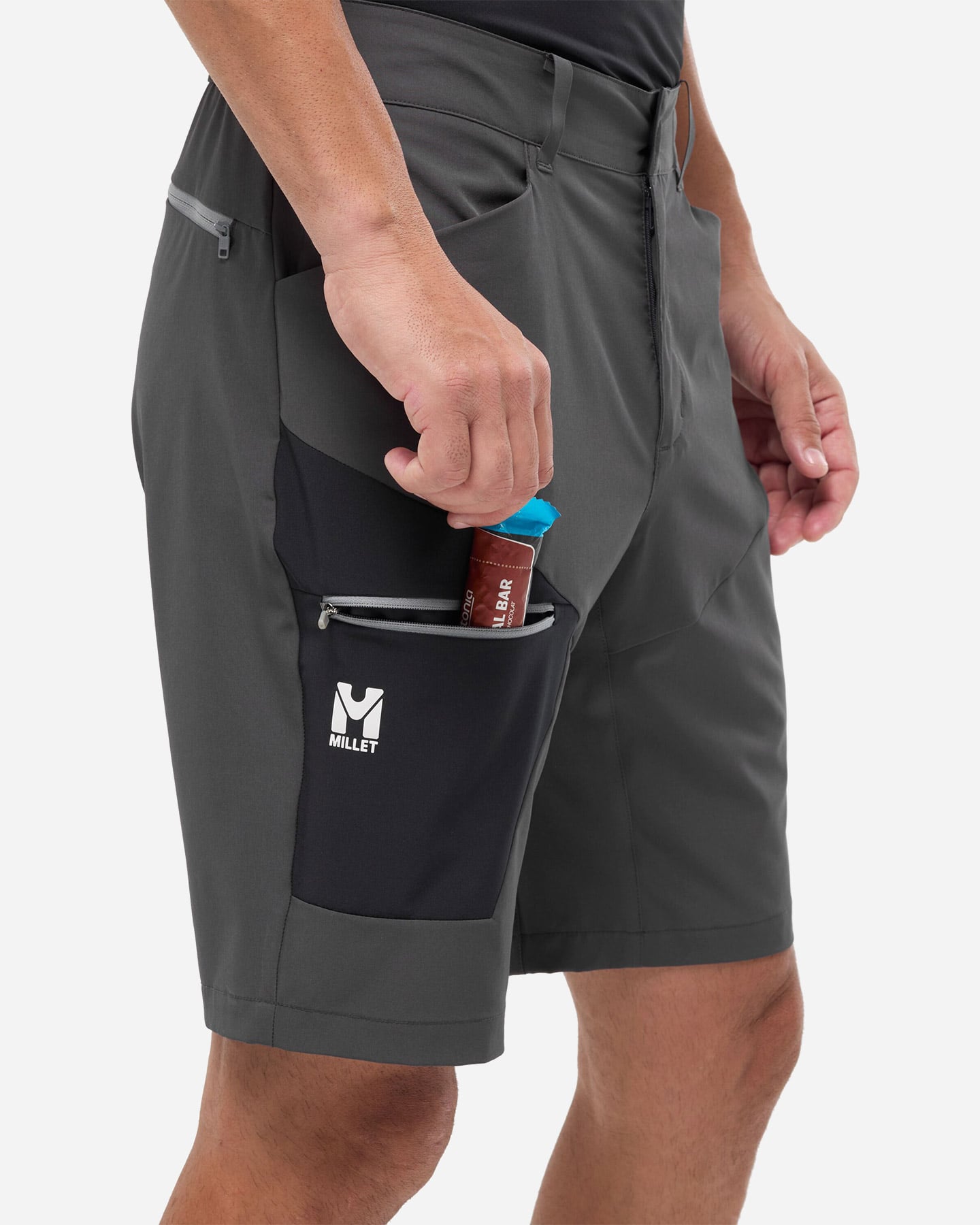 Pantaloncini MILLET WANAKA III M - Grigio - 4 | Cisalfa Sport