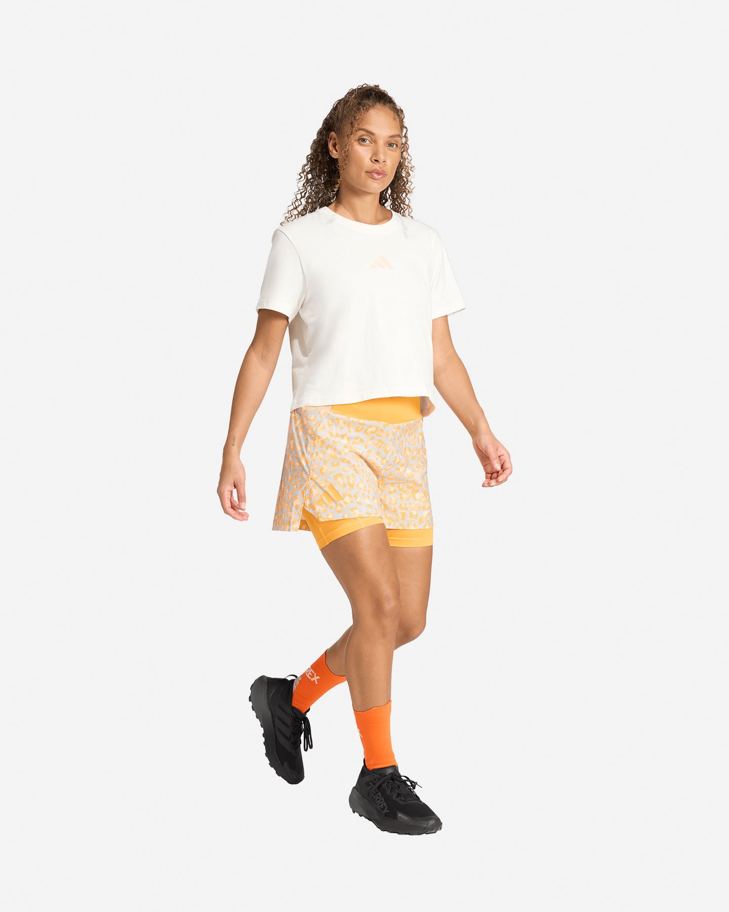 T-shirt ADIDAS TERREX MULTI MEADOW W - Bianco - 3 | Cisalfa Sport