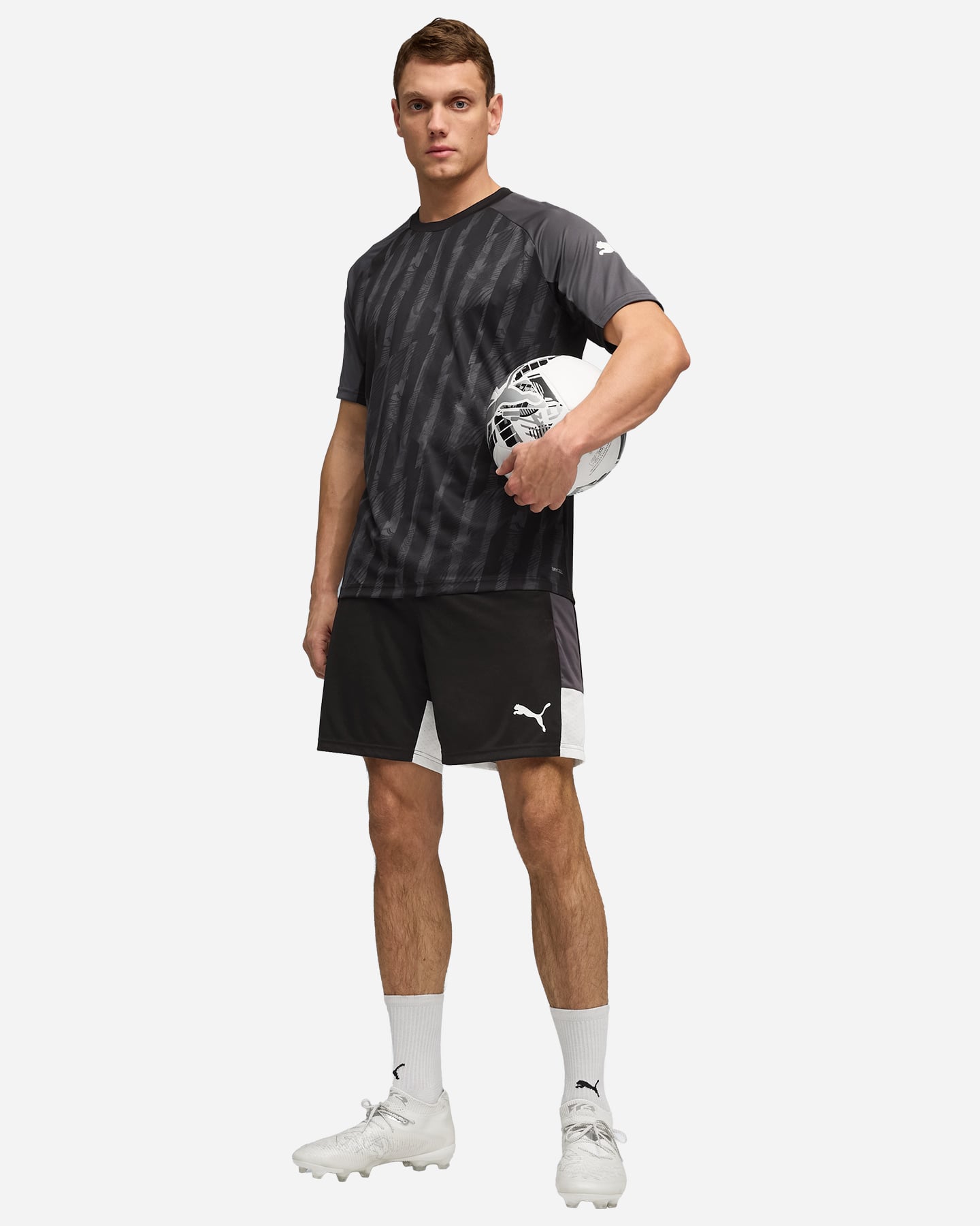 Maglia calcio PUMA INDIVIDUALLIGA M - Nero - 4 | Cisalfa Sport