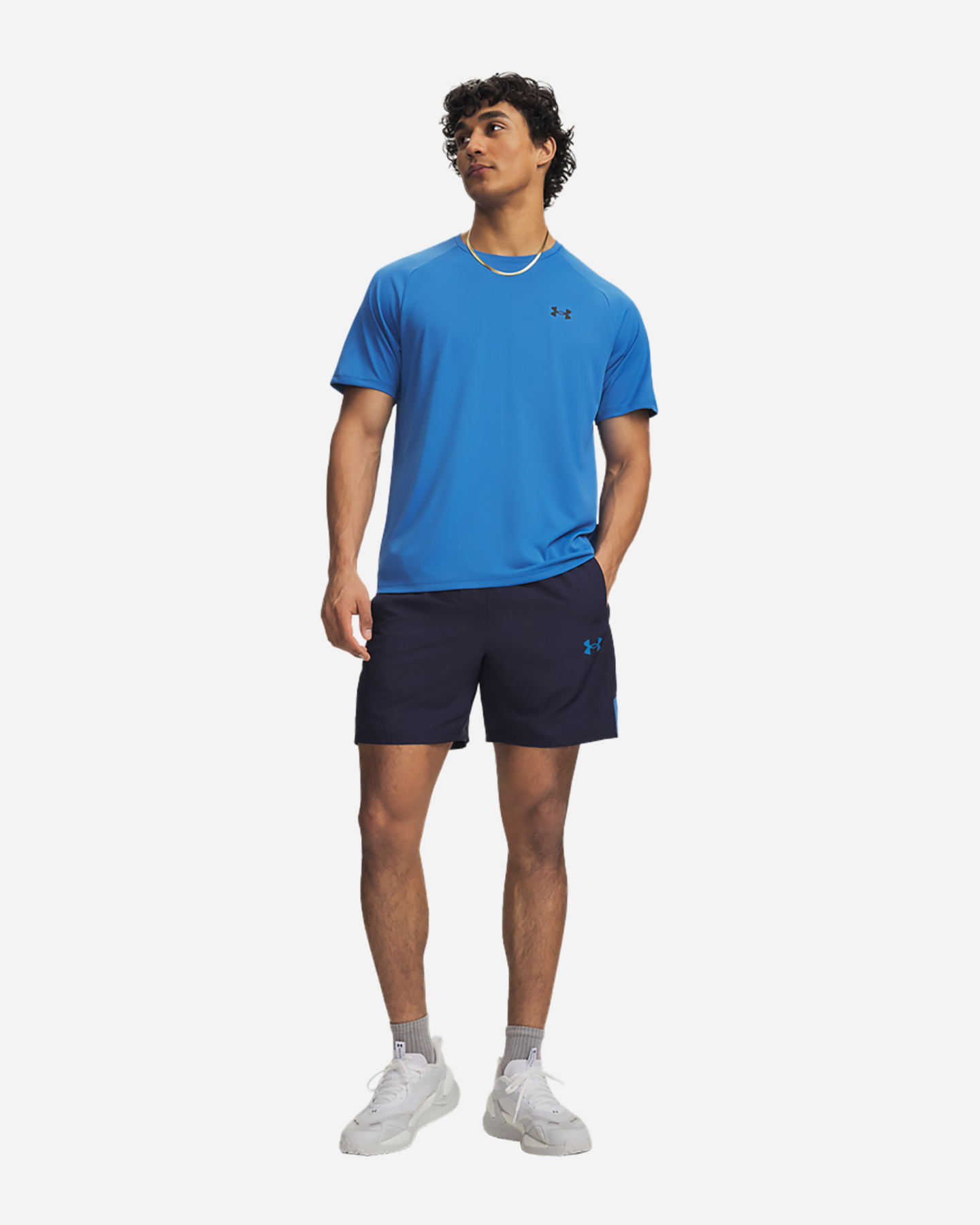 Pantalone training UNDER ARMOUR TECH UTILITY M - Blu Navy - 2 | Cisalfa Sport