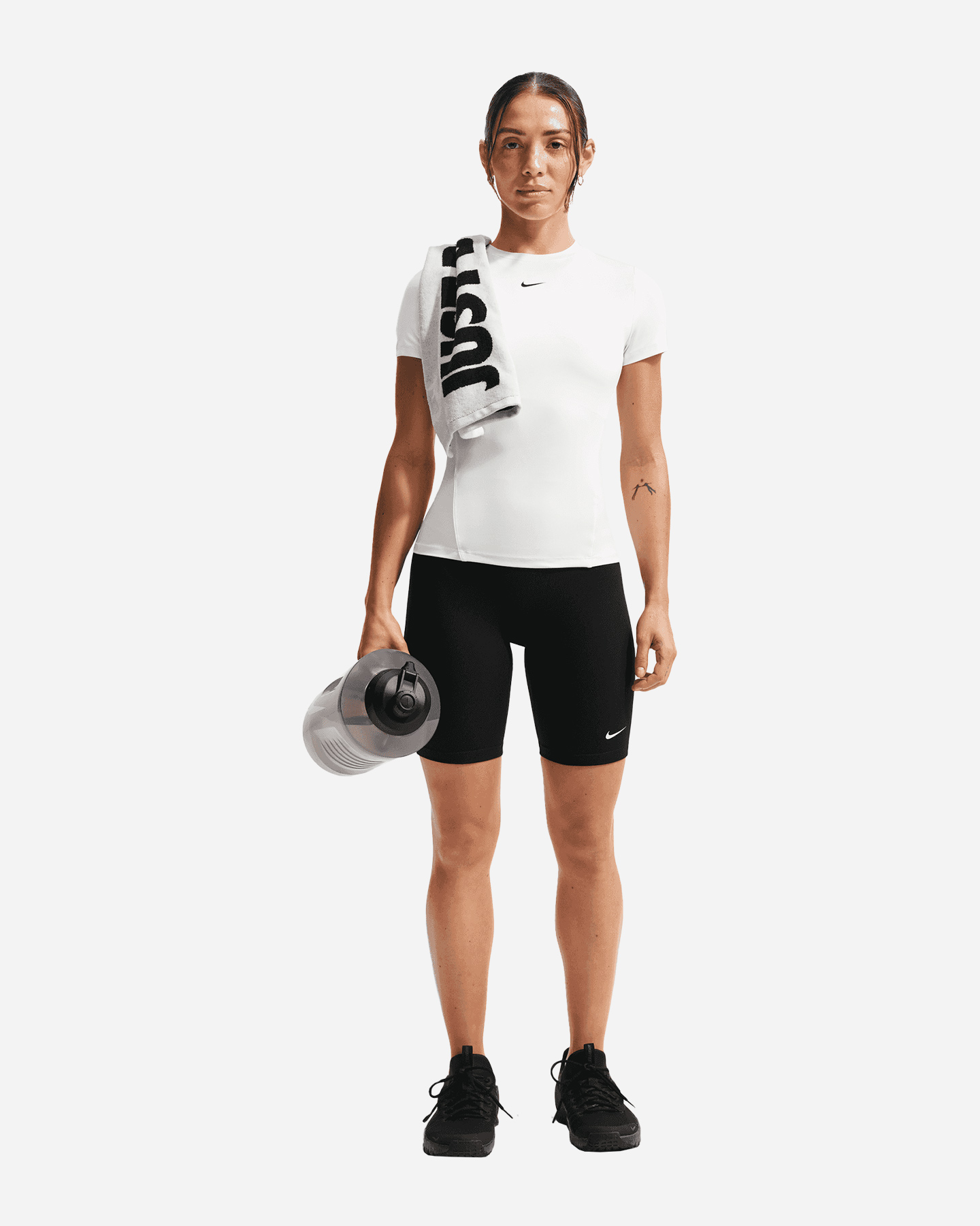 T-shirt training NIKE ONE FIT W - Bianco - 1 | Cisalfa Sport