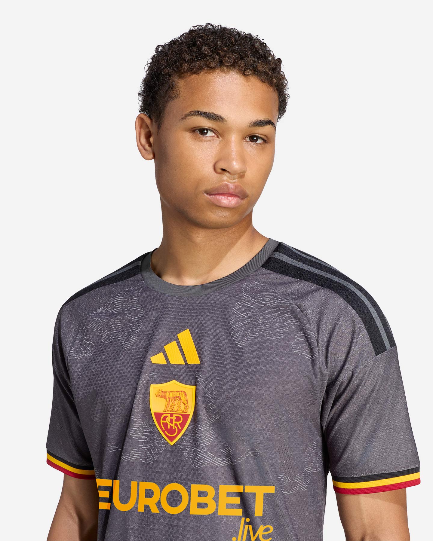 Maglia calcio ufficiale ADIDAS AS ROMA 3RD 26-27 M - Color mix - 5 | Cisalfa Sport