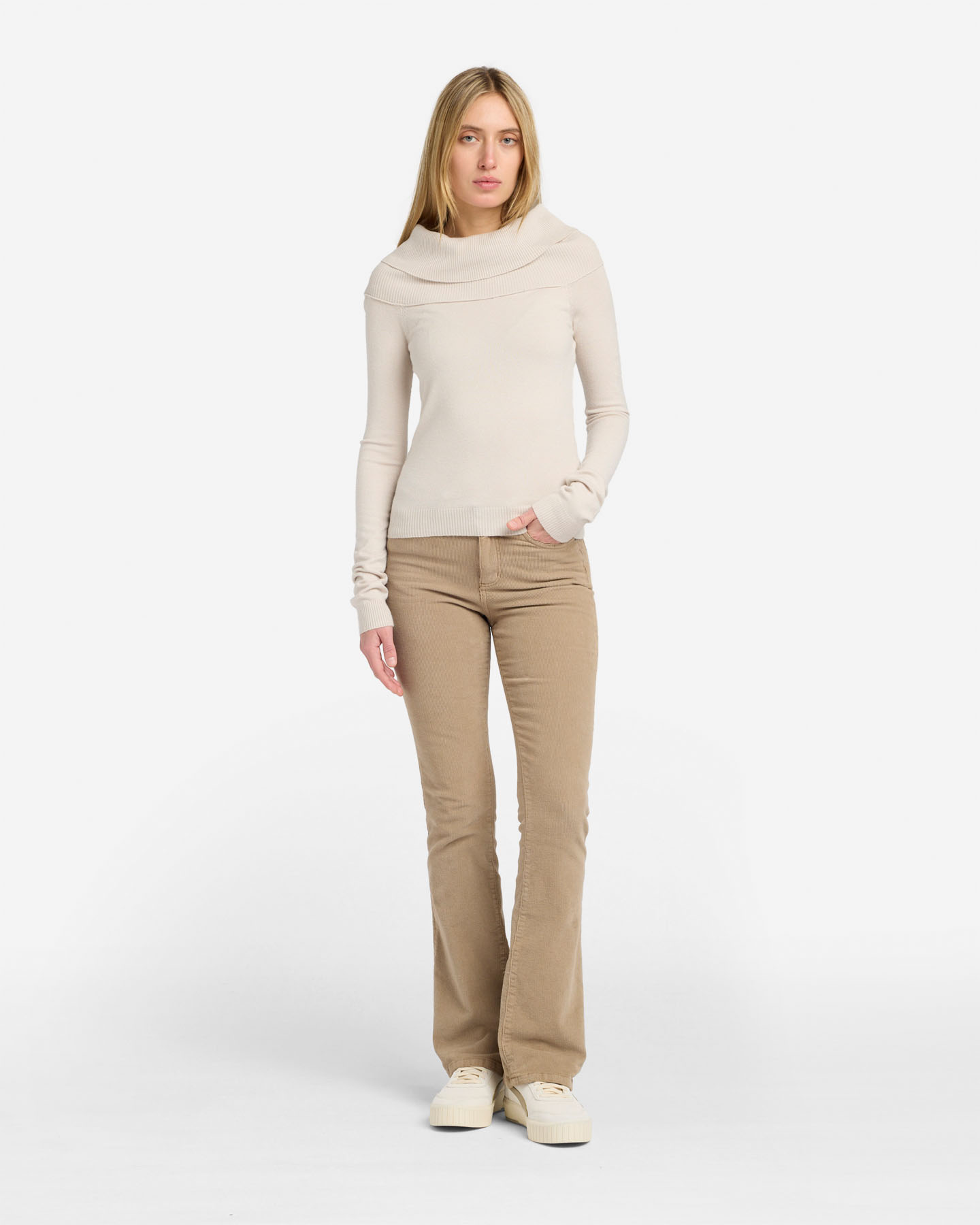 Maglione DACK'S ESSENTIAL W - Beige - 4 | Cisalfa Sport